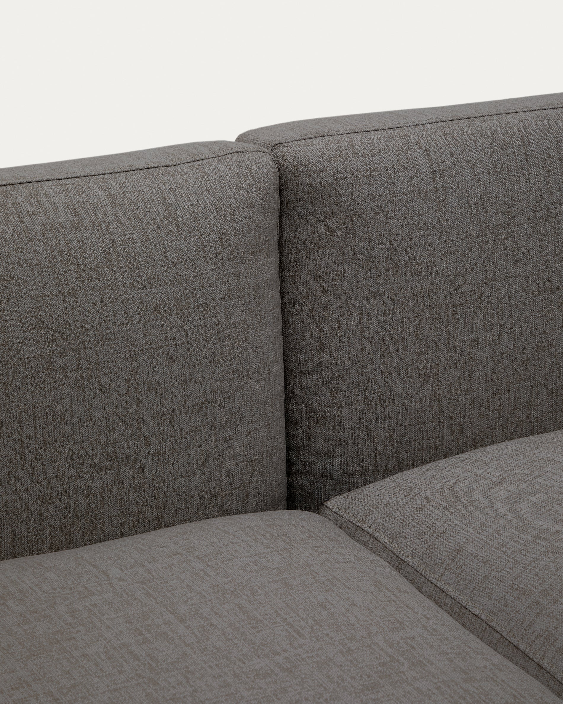 Modulares 5-Sitzer-Ecksofa für Outdoor Sorells Polsterung und Aluminium in Grau 276x191,5cm - Image 14