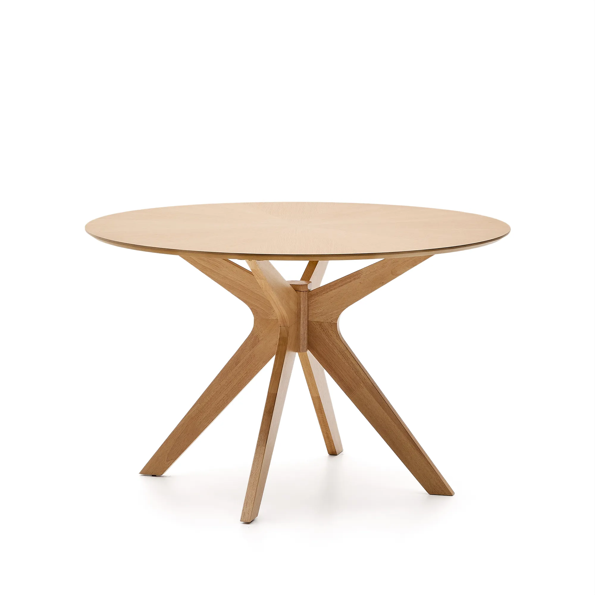 Naanim runder Tisch aus Eichenfurnier Ø 120 cm - Image 4