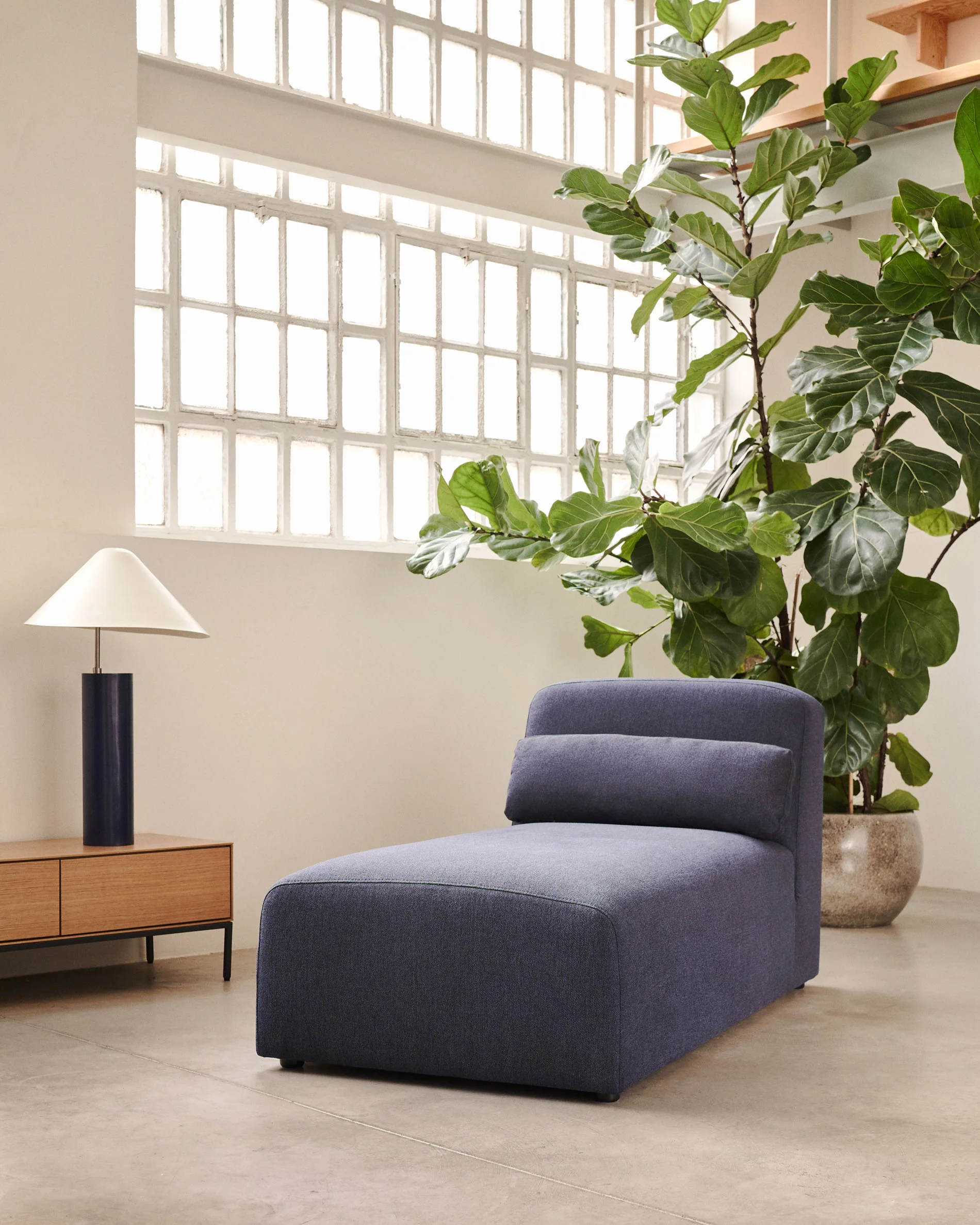 Neom Chaiselongue Modul in Blau 152 x 75 cm - Image 3