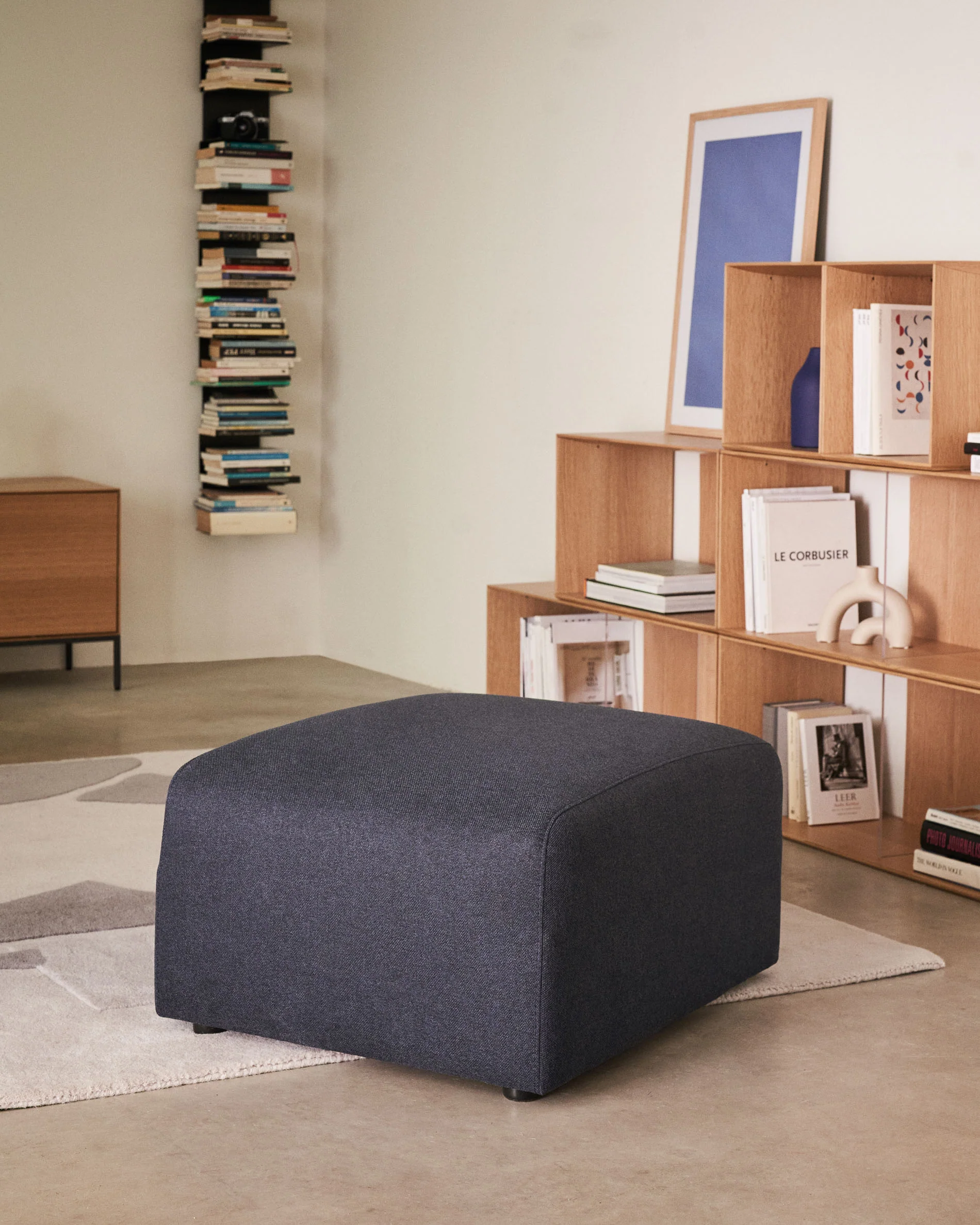 Neom Poufmodul in Blau 75 x 64 cm - Image 3