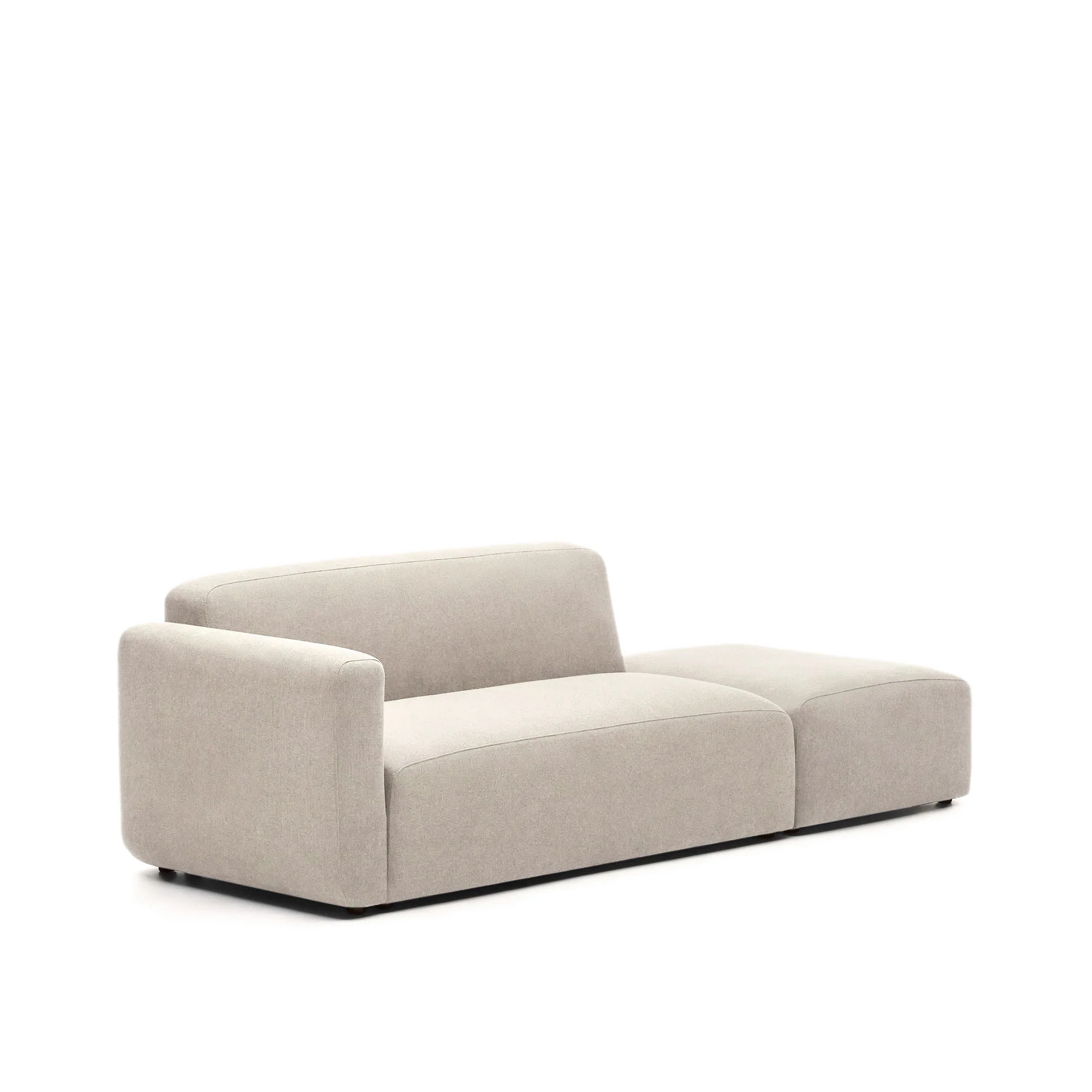 Neom modulares 2-Sitzer-Sofa mit Randmodul Beige 244 cm - Image 4