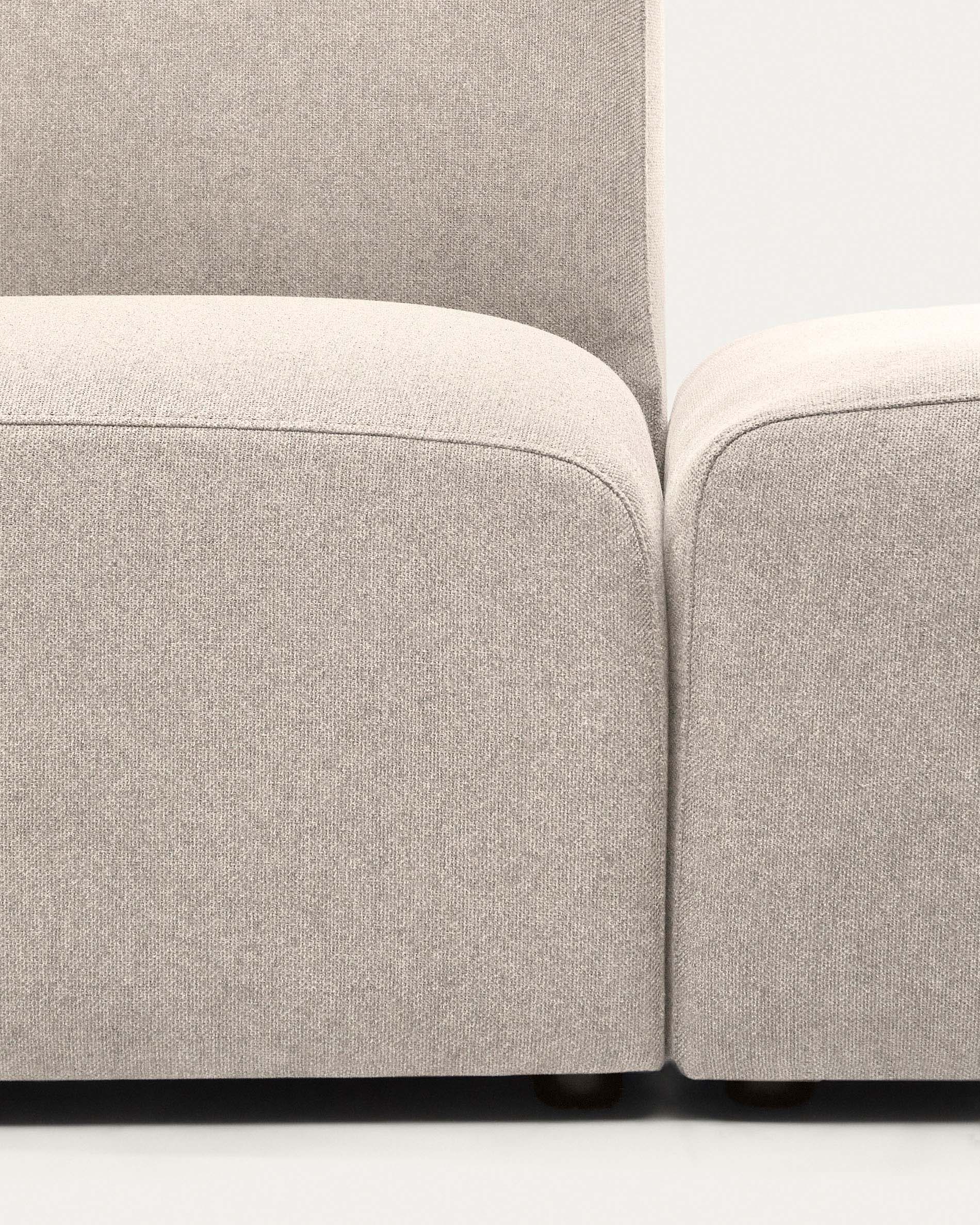 Neom modulares 2-Sitzer-Sofa mit Randmodul Beige 244 cm - Image 7