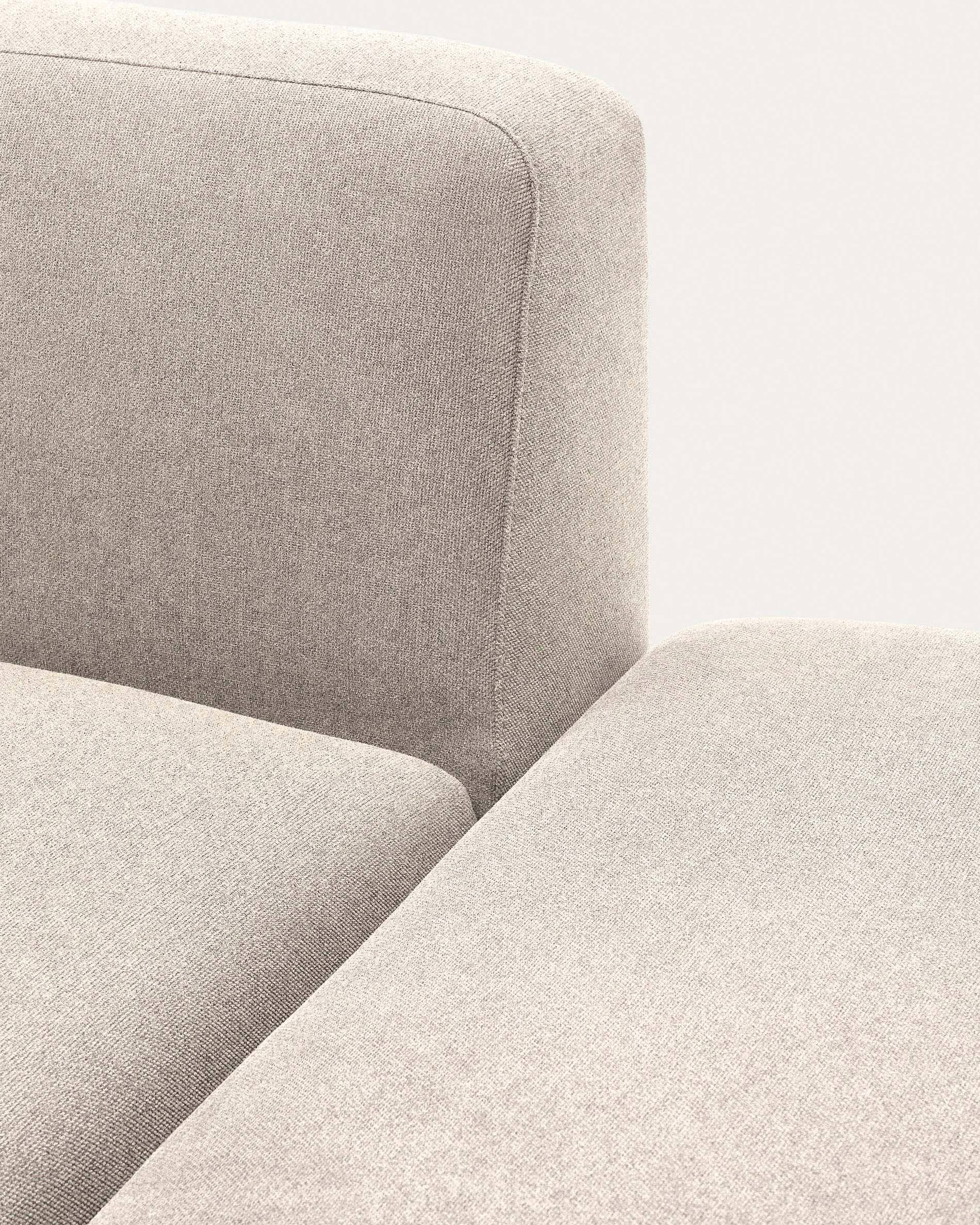 Neom modulares 2-Sitzer-Sofa mit Randmodul Beige 244 cm - Image 8