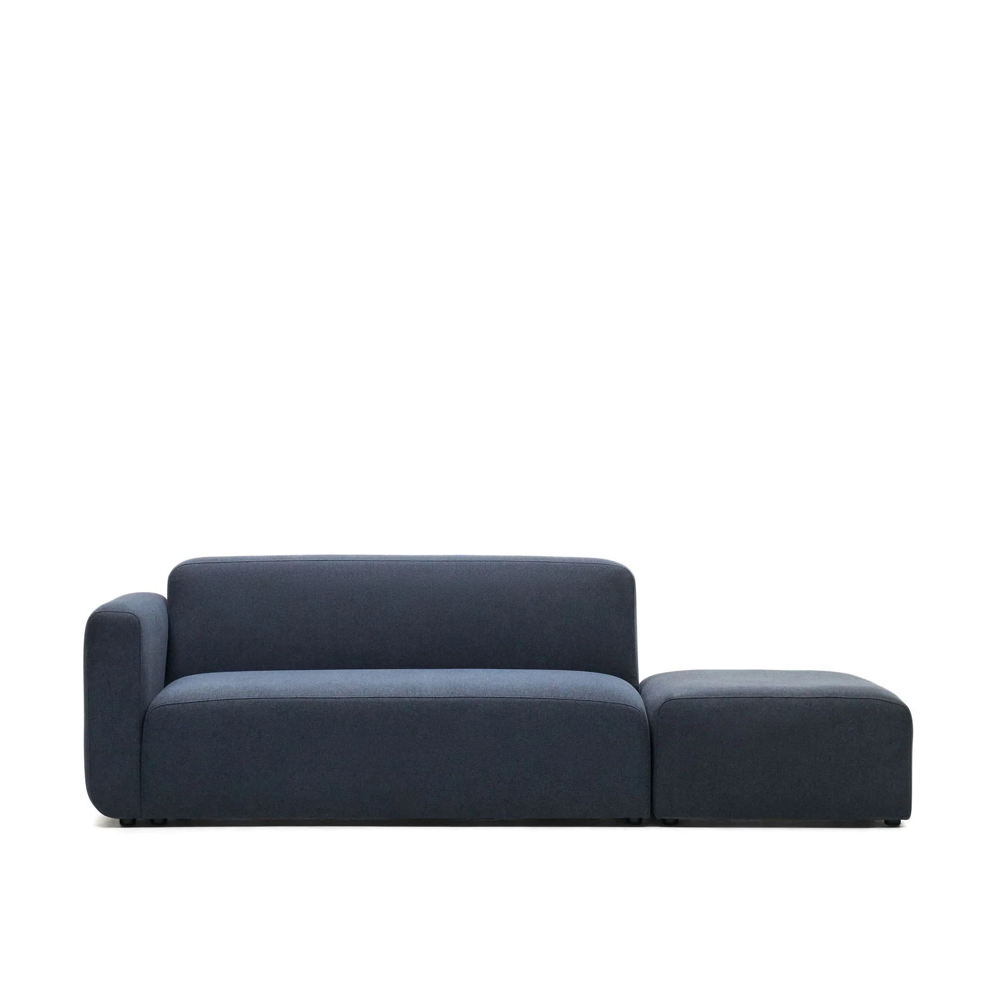 Neom modulares 2-Sitzer-Sofa mit Randmodul Blau 244 cm