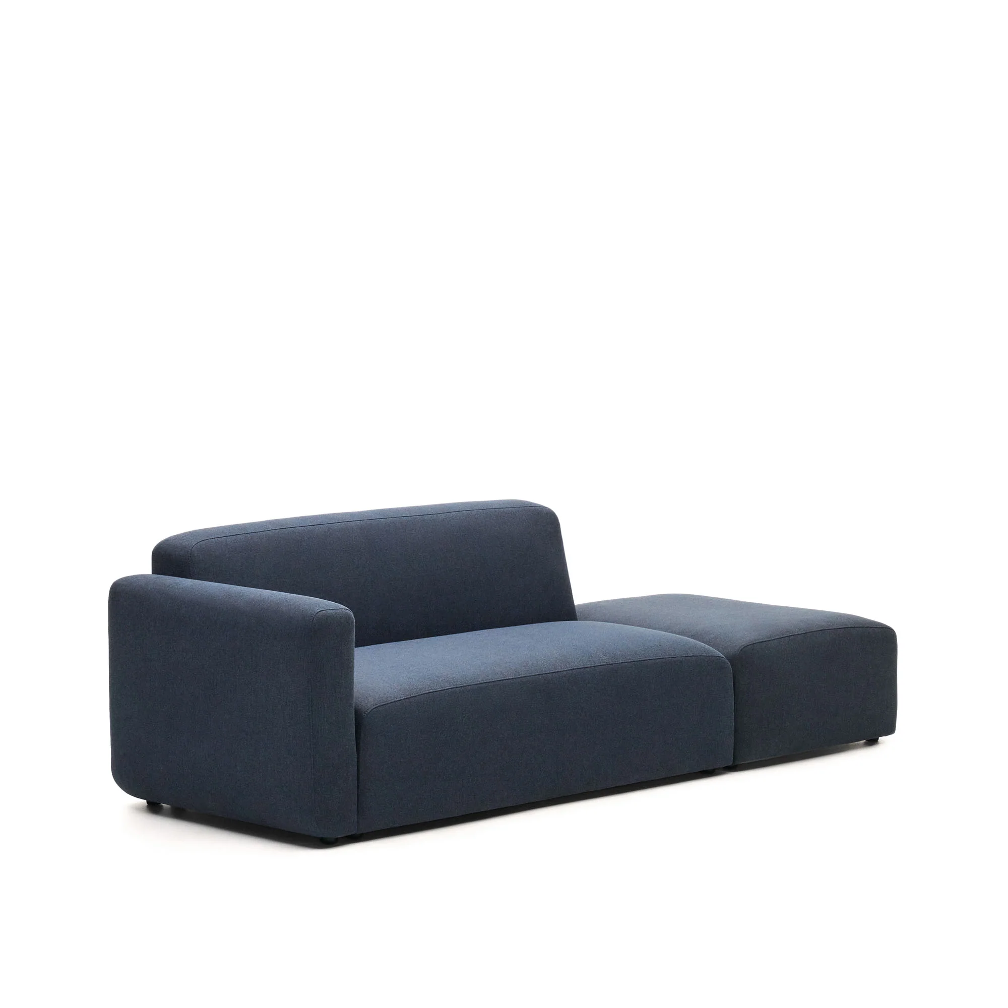 Neom modulares 2-Sitzer-Sofa mit Randmodul Blau 244 cm - Image 4