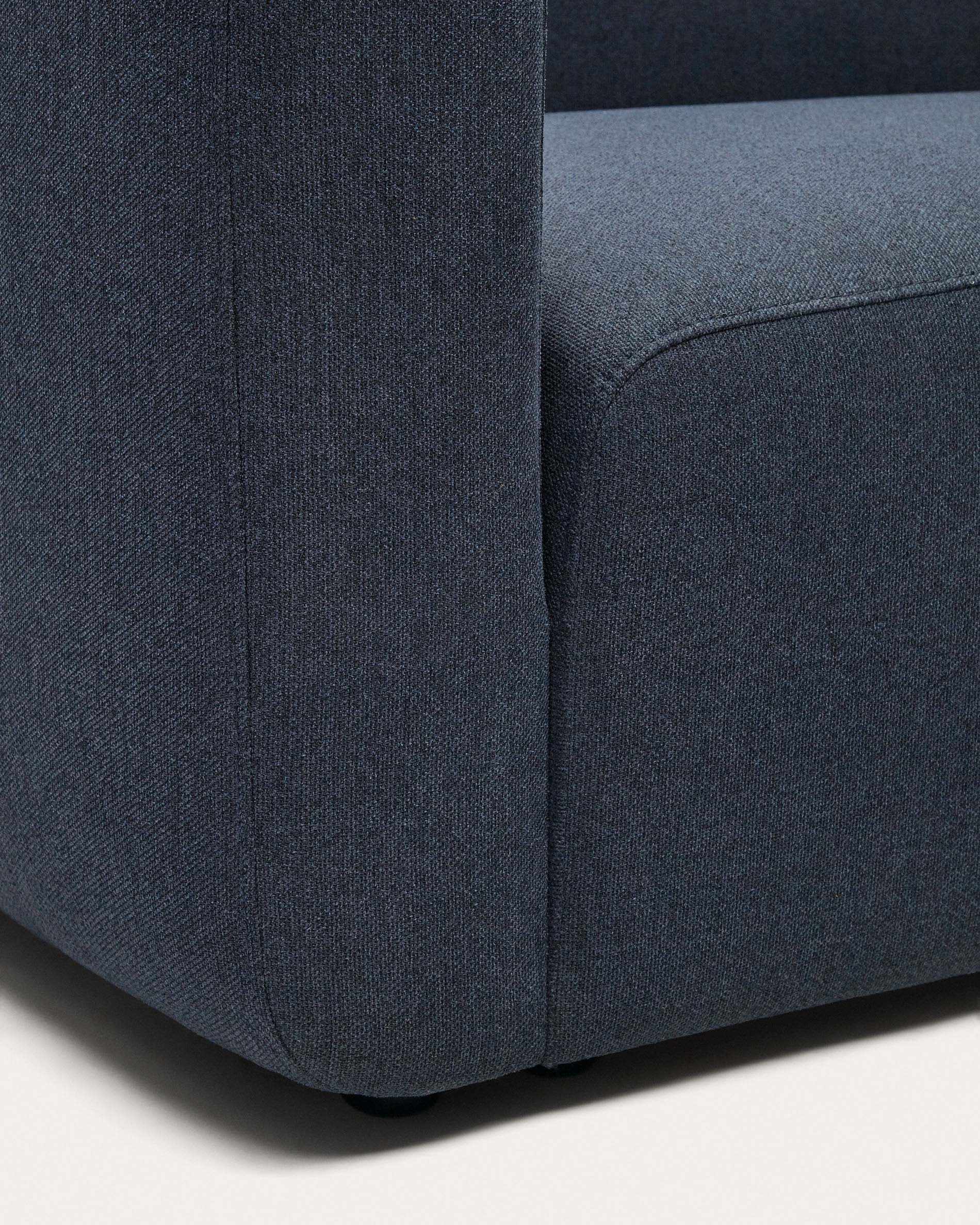 Neom modulares 2-Sitzer-Sofa mit Randmodul Blau 244 cm - Image 9