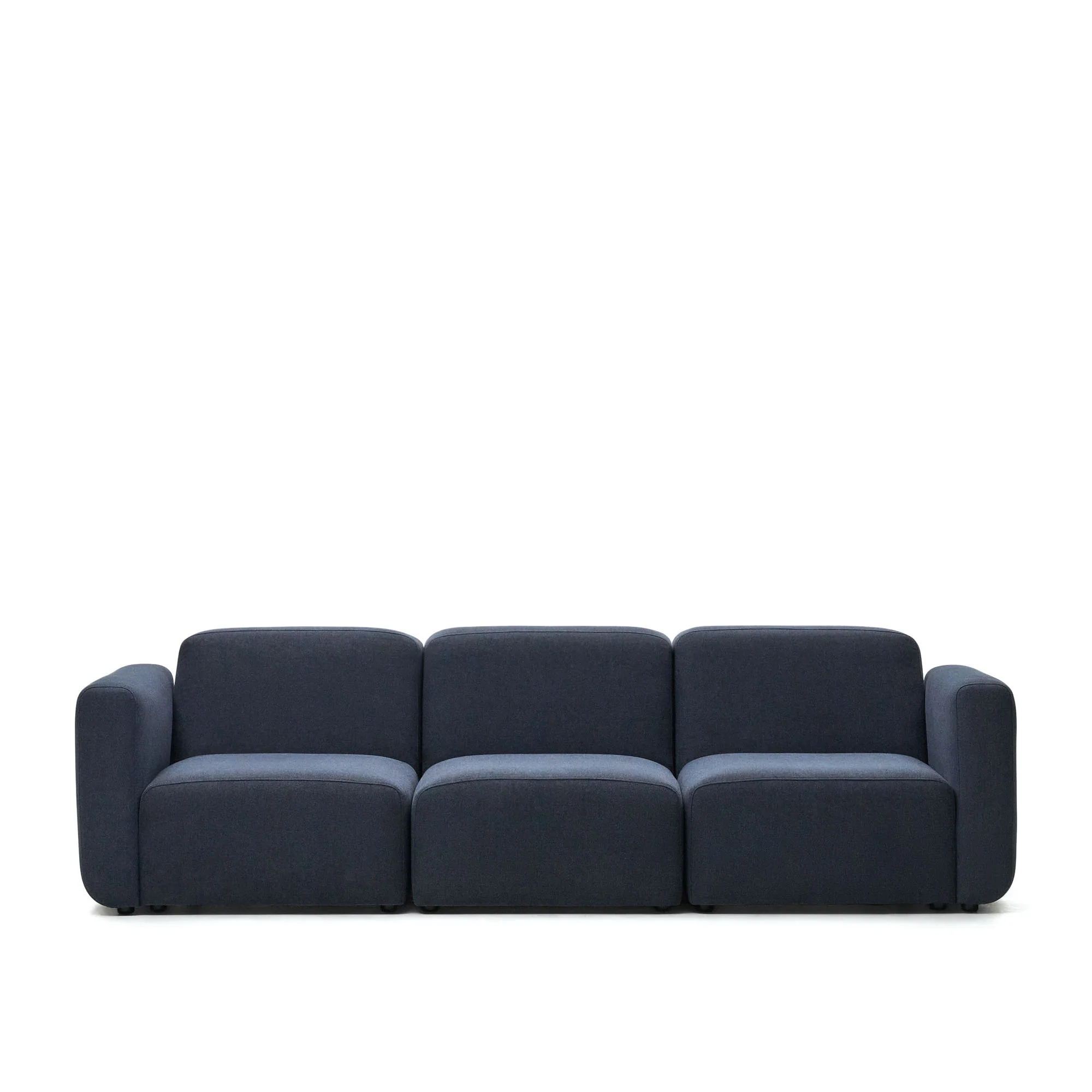 Neom modulares 3-Sitzer-Sofa in Blau 263 cm