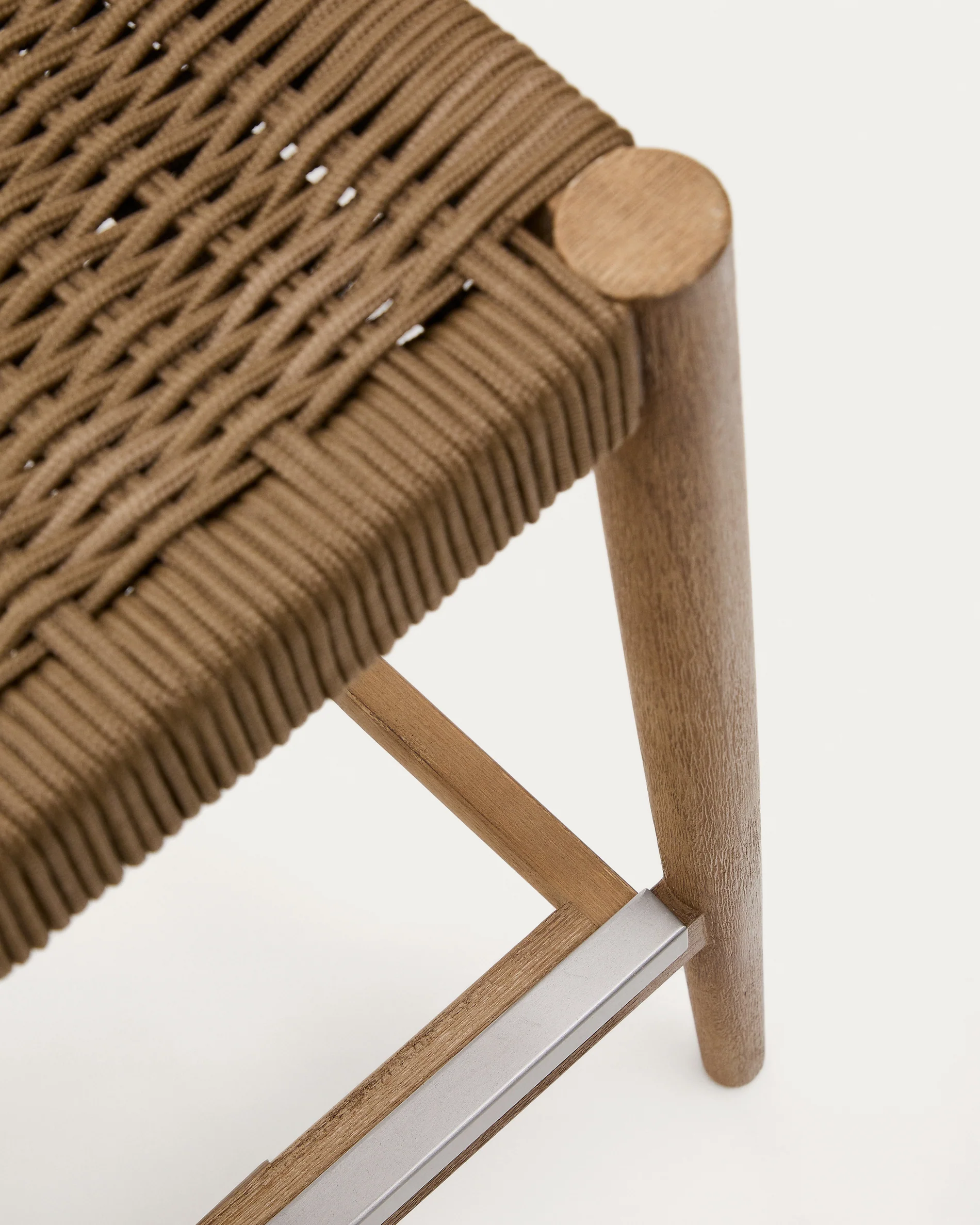Nina Hocker aus massivem Akazienholz Höhe 76 cm - Image 8