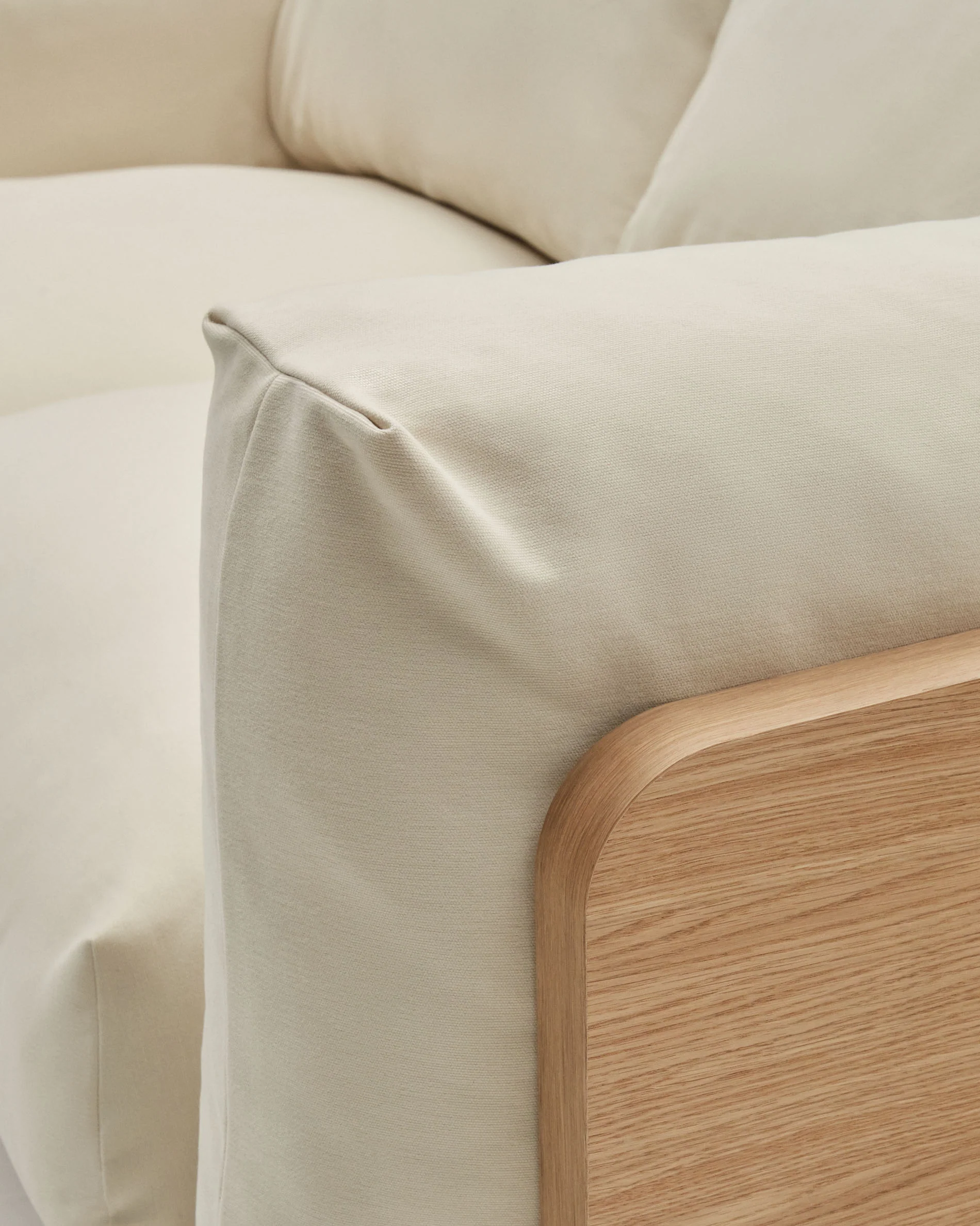 Oaq 3-Sitzer-Sofa beige 225 cm - Image 12