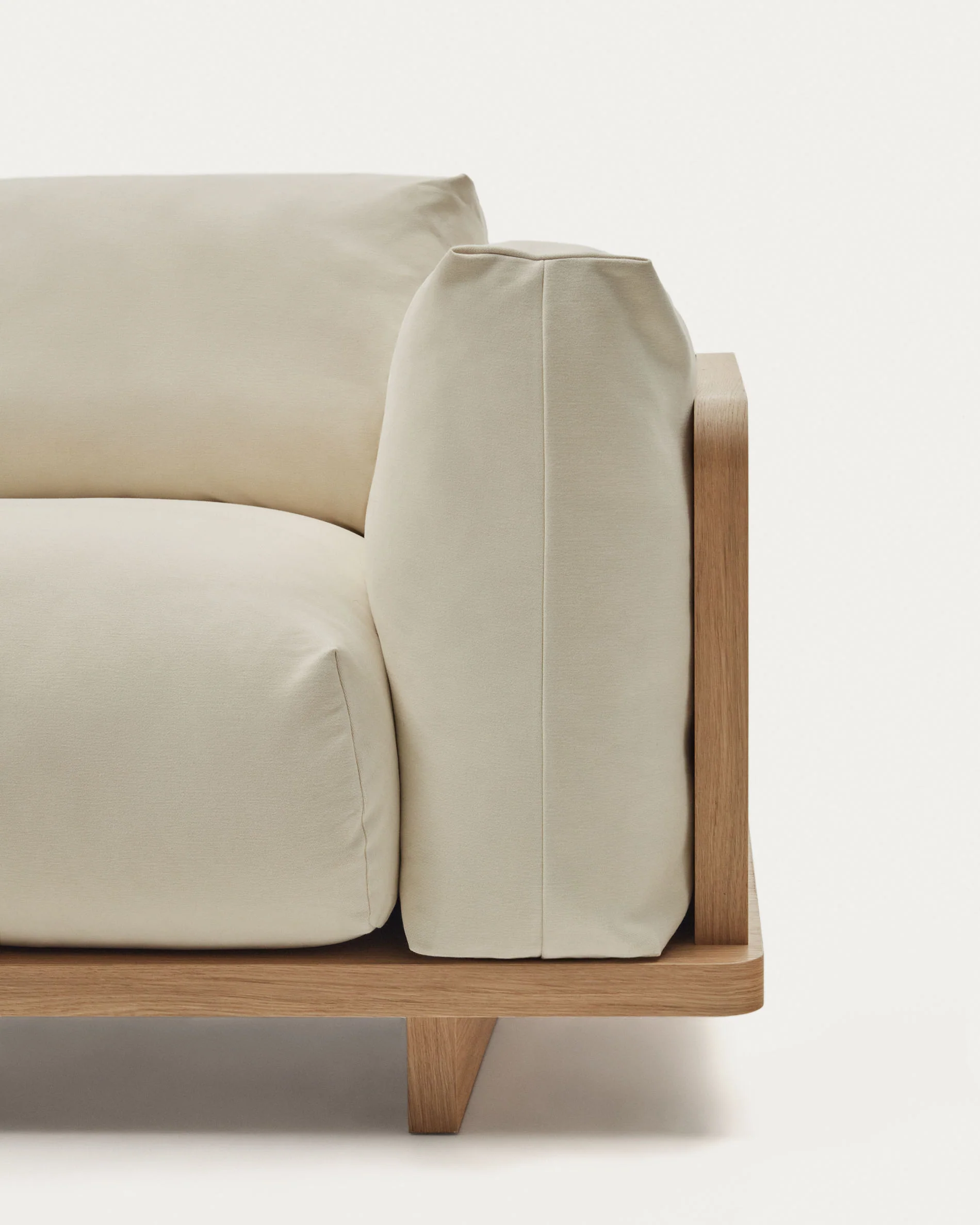 Oaq 3-Sitzer-Sofa beige 225 cm - Image 9