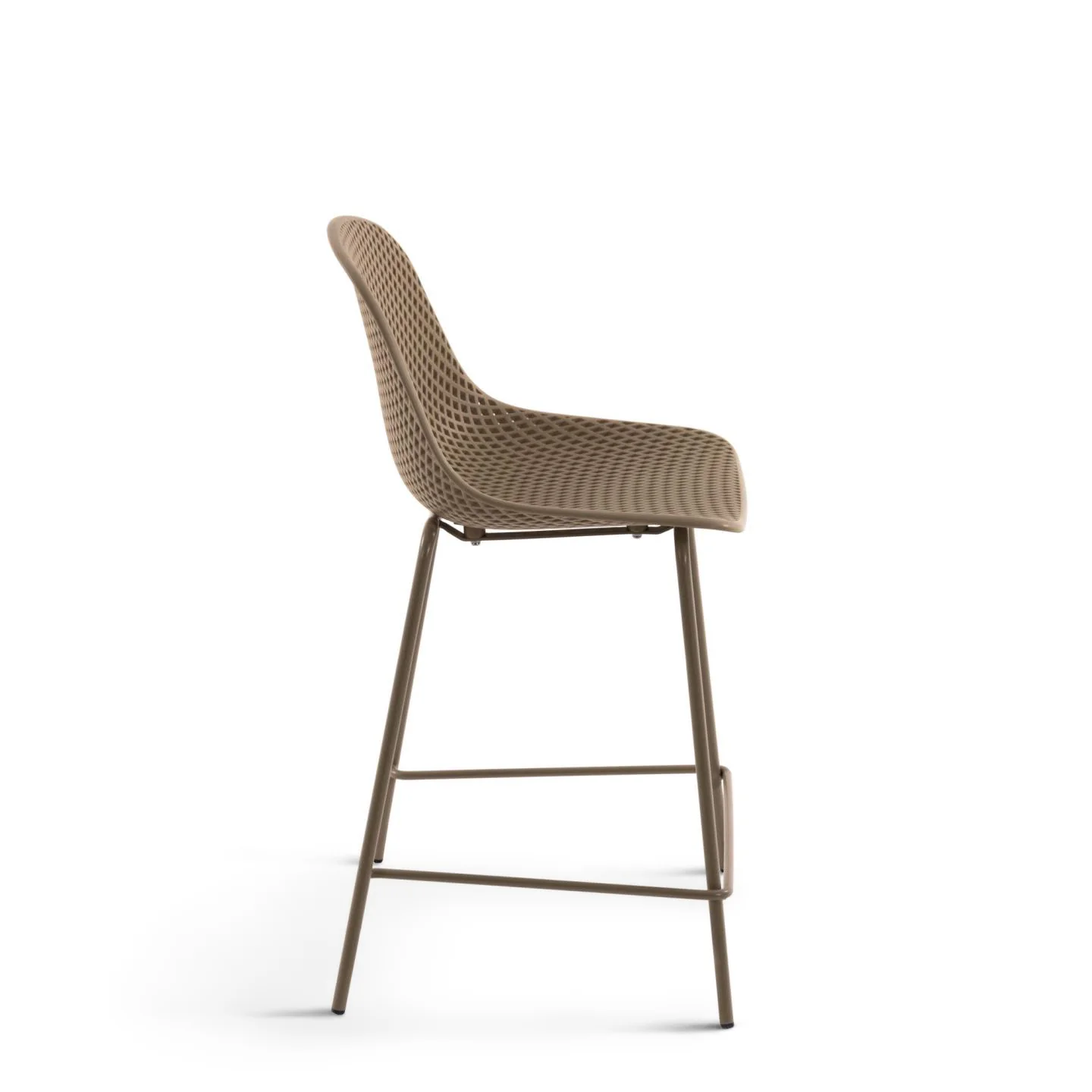 Outdoor Hocker Quinby beige Höhe 65 cm - Image 4