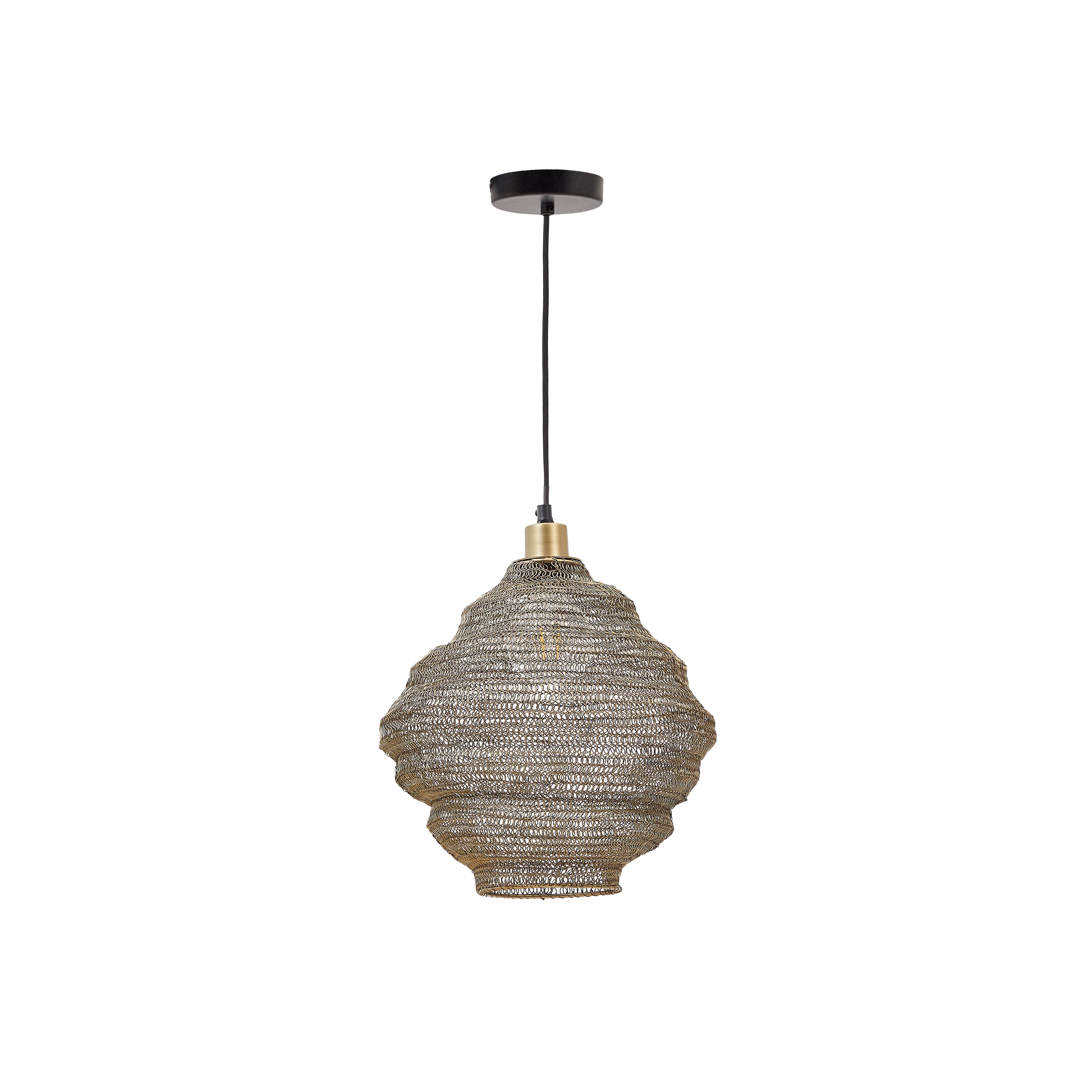 Sarraco Deckenlampe aus Metall goldfarben Ø 30 cm - Image 2