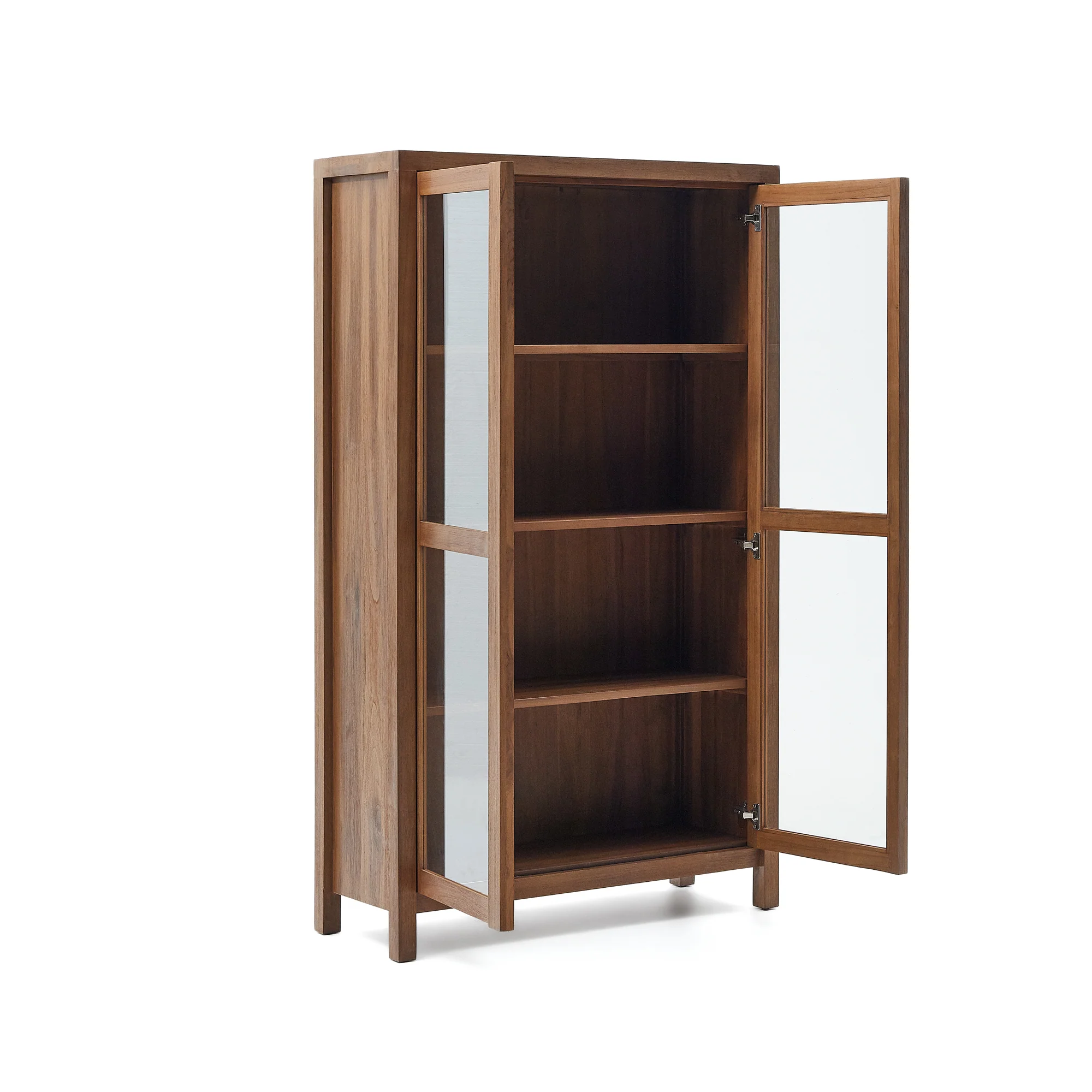 Sashi Vitrine aus massivem Teakholz 110 x 185 cm - Image 5