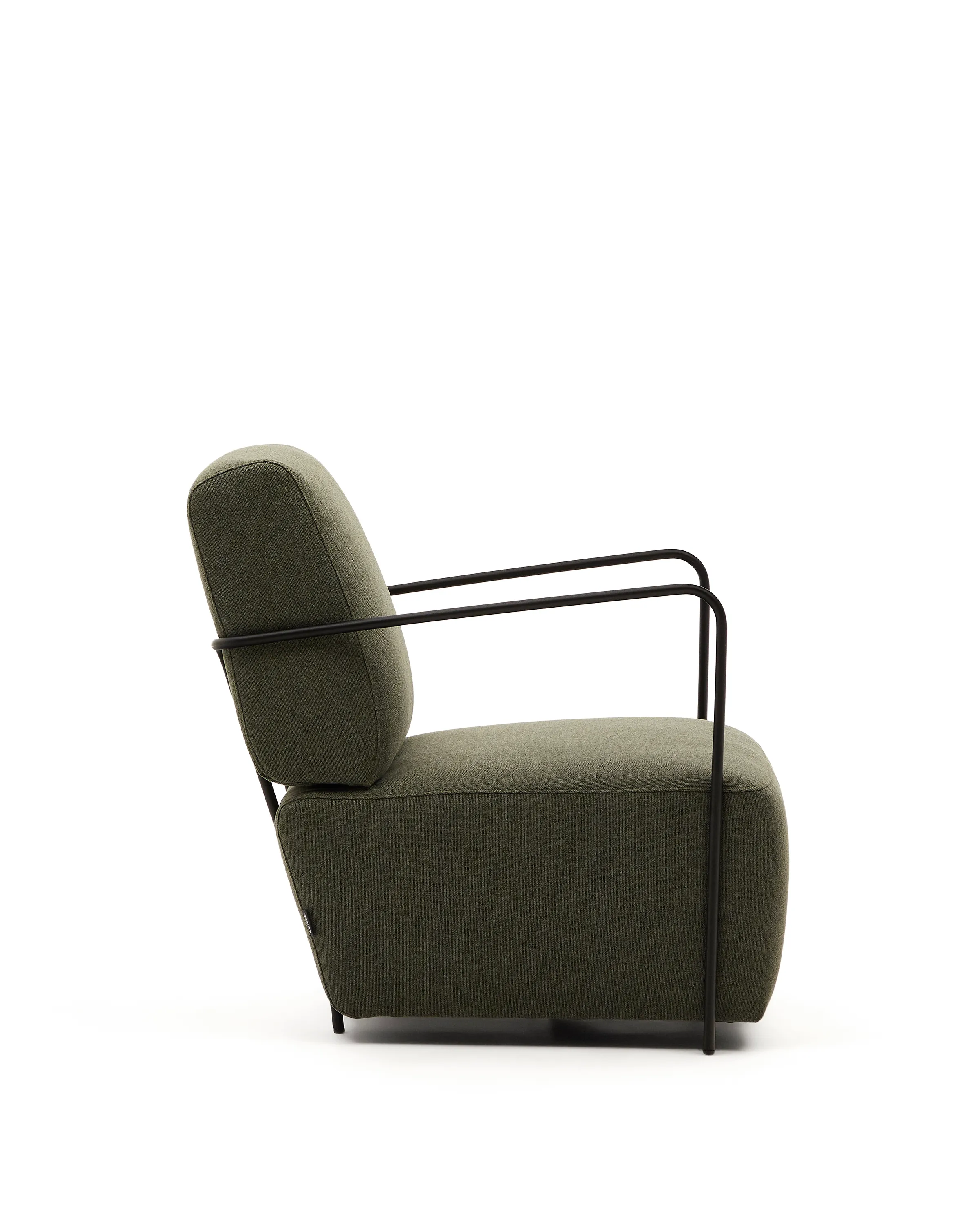 Sessel Gamer in Grün und Metall mit mattschwarzer Lackierung - Image 5