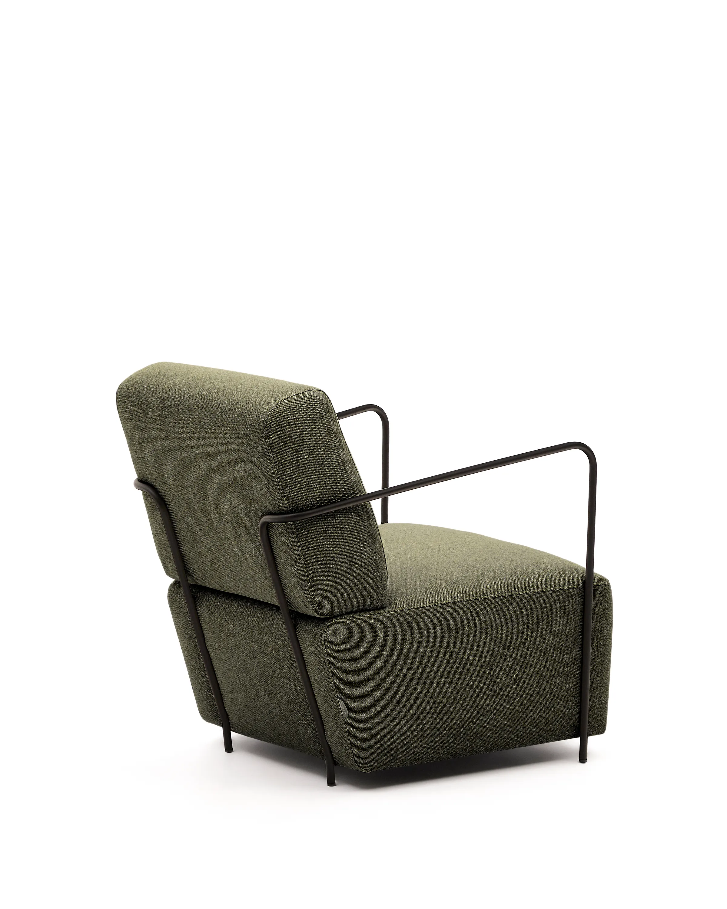 Sessel Gamer in Grün und Metall mit mattschwarzer Lackierung - Image 6