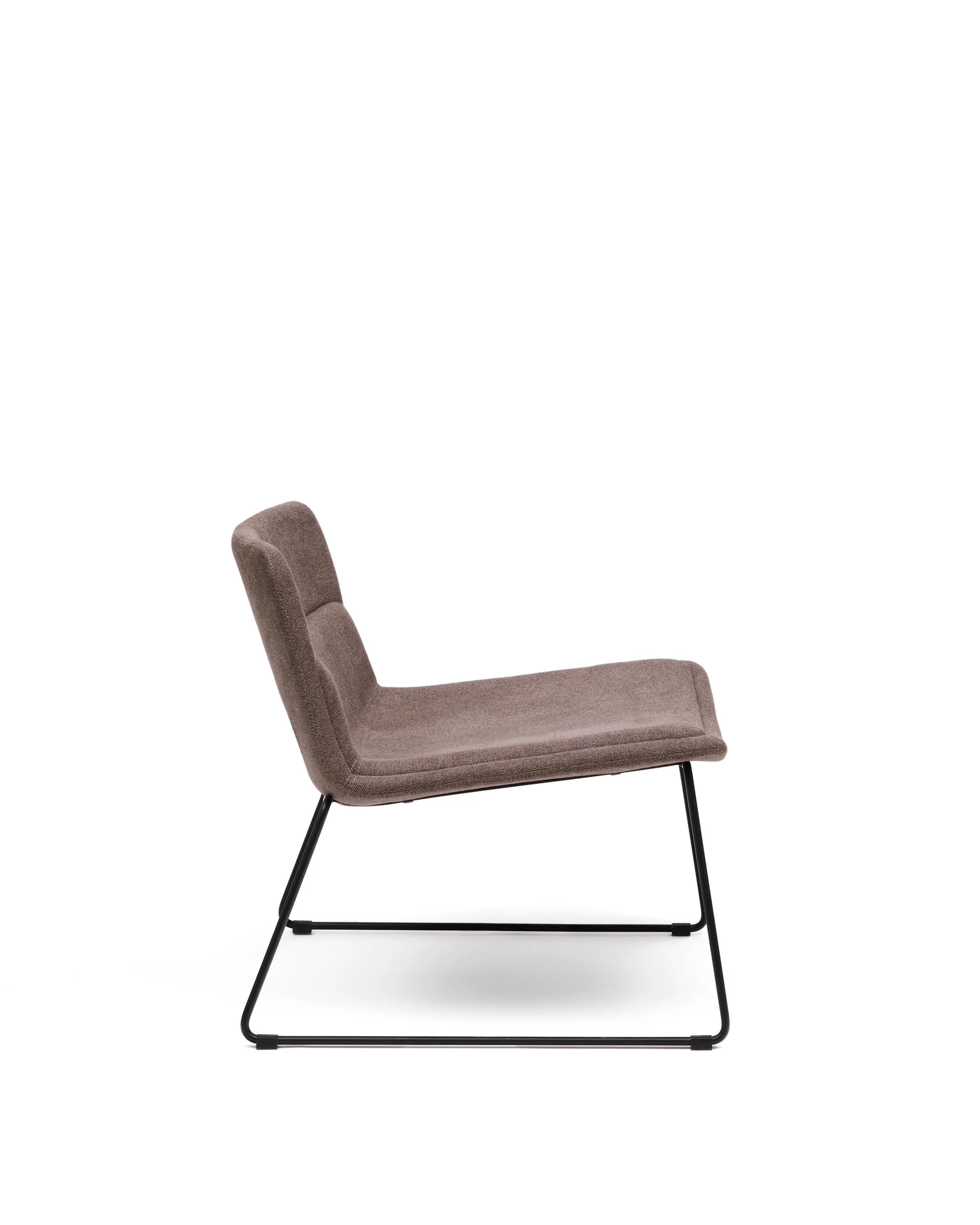 Sessel Zahara aus braunem Stahl mit schwarzem Finish FSC 100% - Image 3