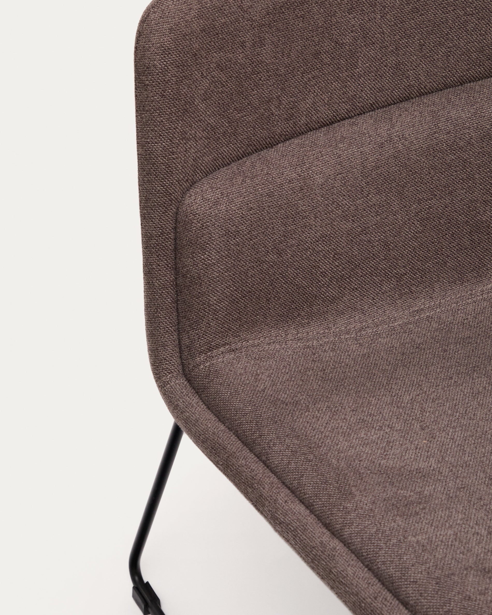 Sessel Zahara aus braunem Stahl mit schwarzem Finish FSC 100% - Image 8