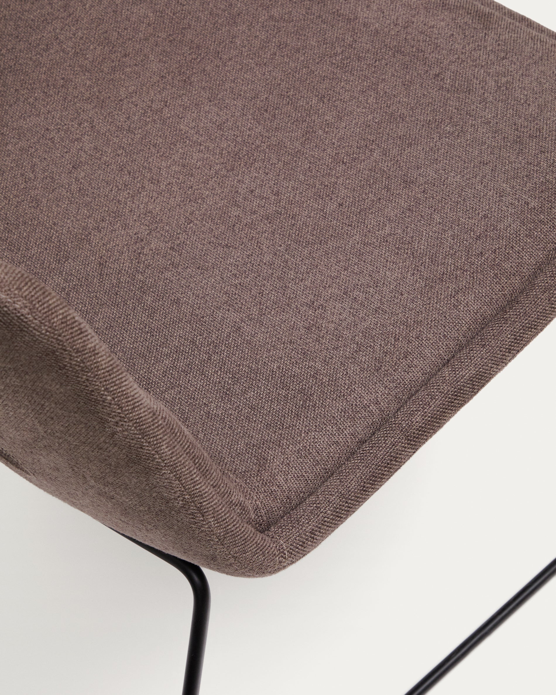 Sessel Zahara aus braunem Stahl mit schwarzem Finish FSC 100% - Image 9