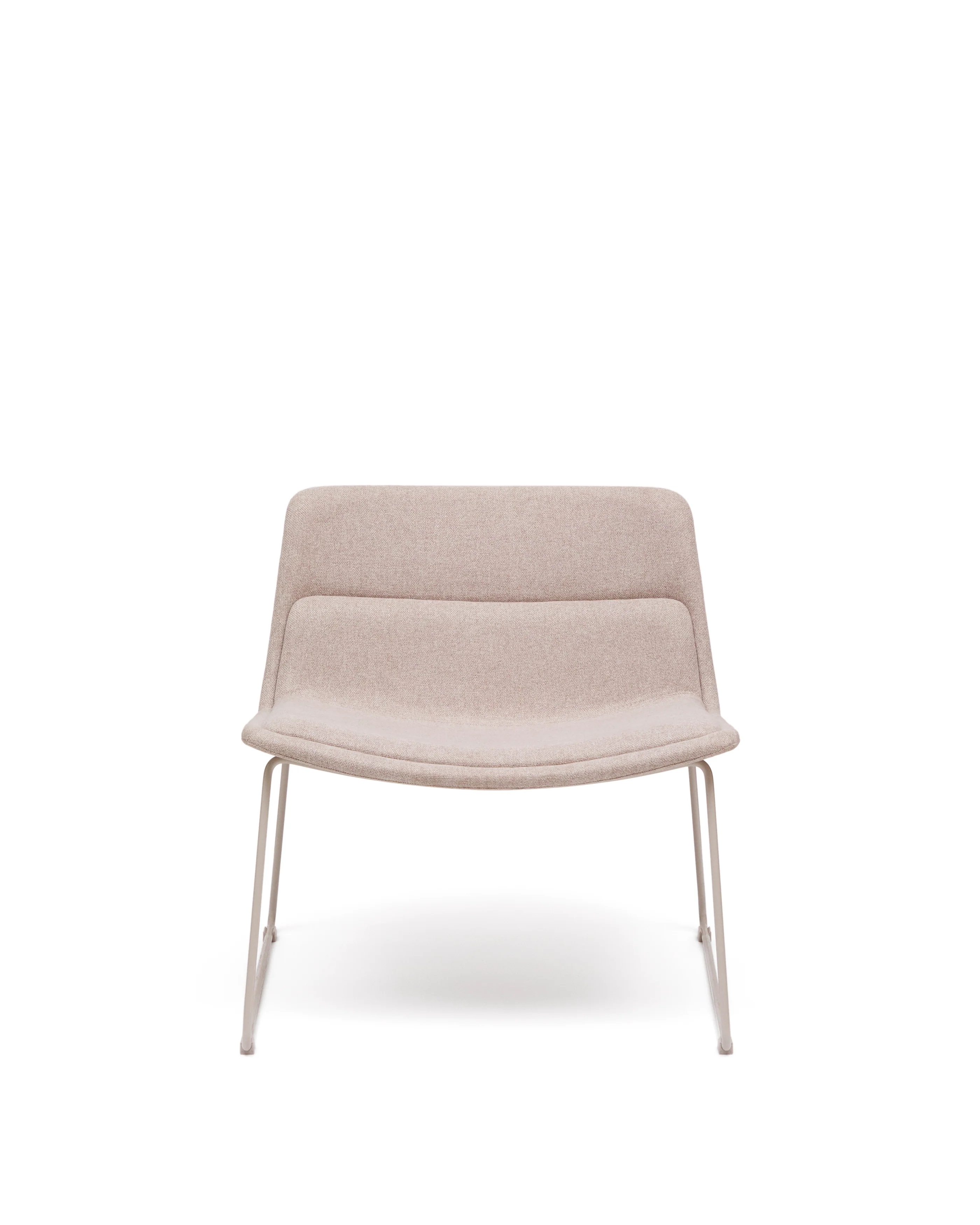 Sessel Zahara beige Stahl mit beigefarbenem Finish FSC 100% - Image 2