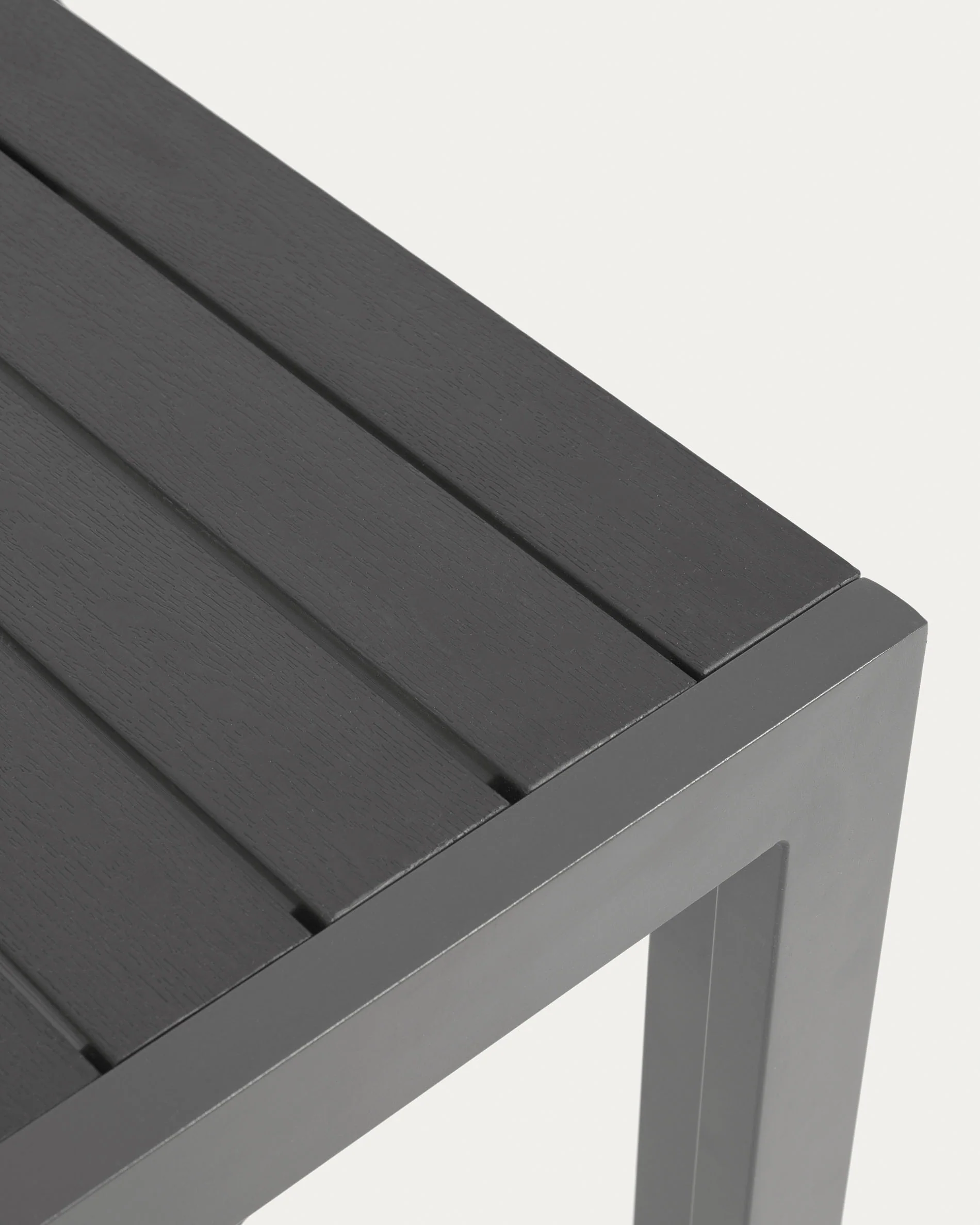 Sirley Gartentisch aus Aluminium schwarz 70 x 70 cm - Image 4