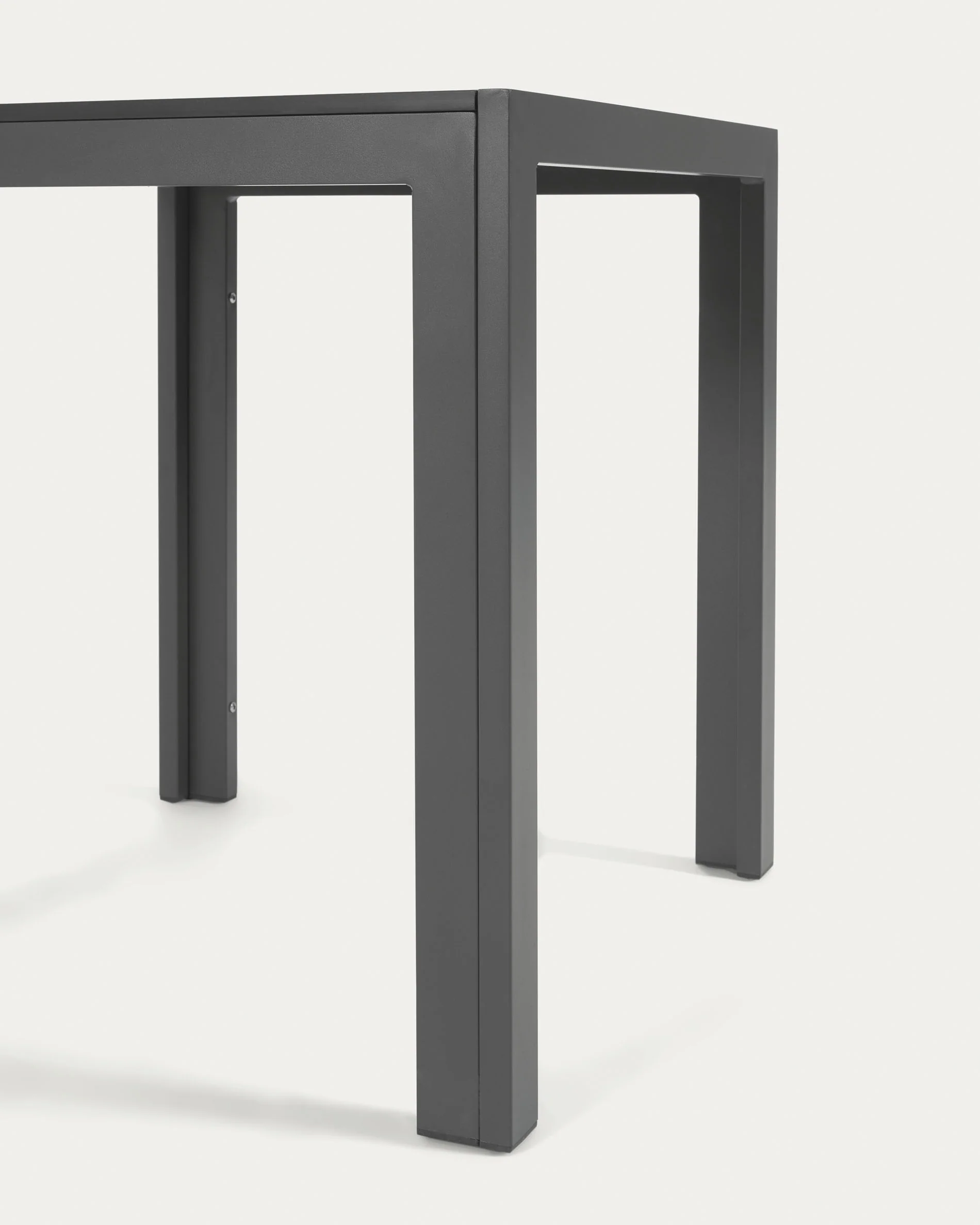 Sirley Gartentisch aus Aluminium schwarz 70 x 70 cm - Image 5