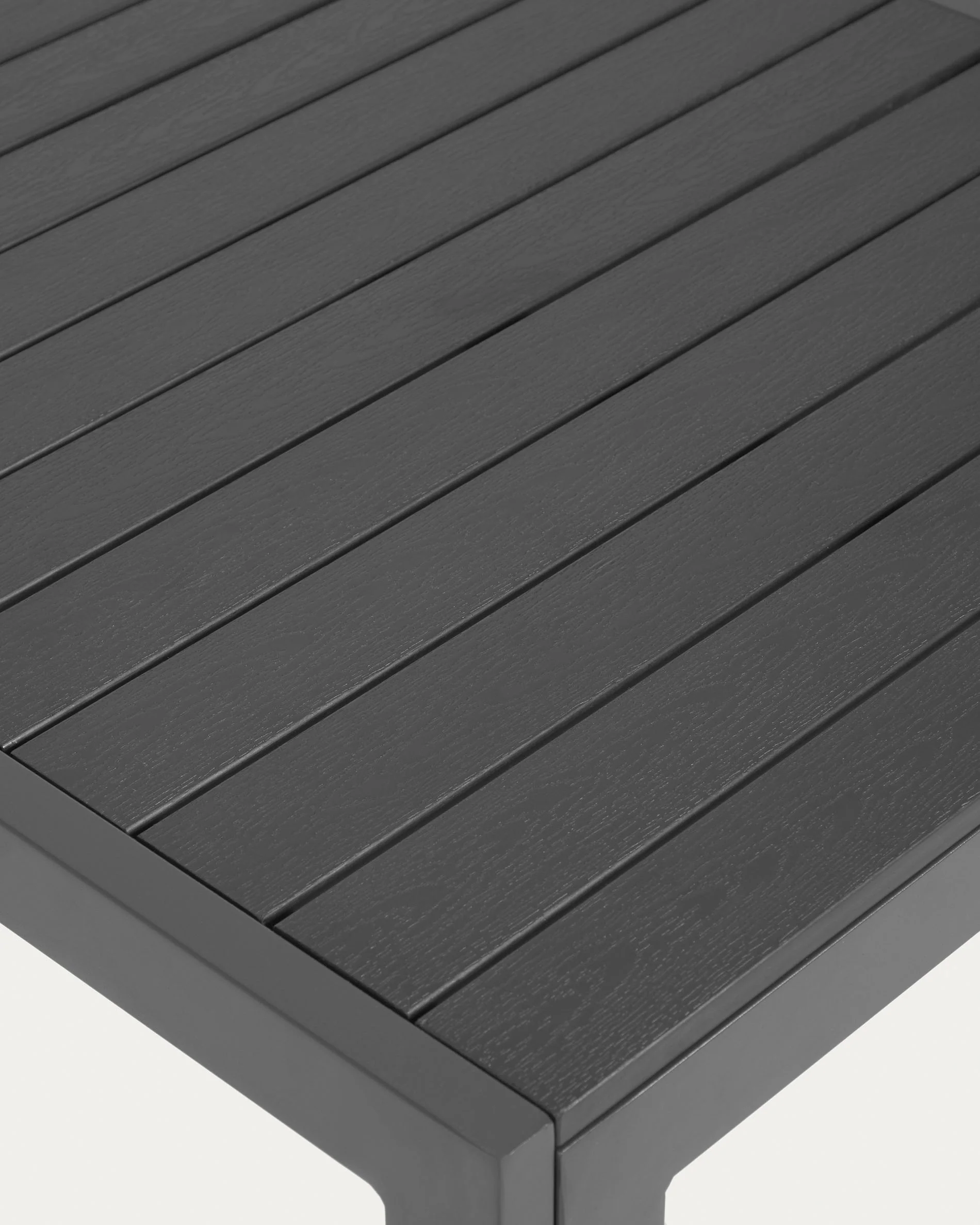 Sirley Gartentisch aus Aluminium schwarz 70 x 70 cm - Image 6