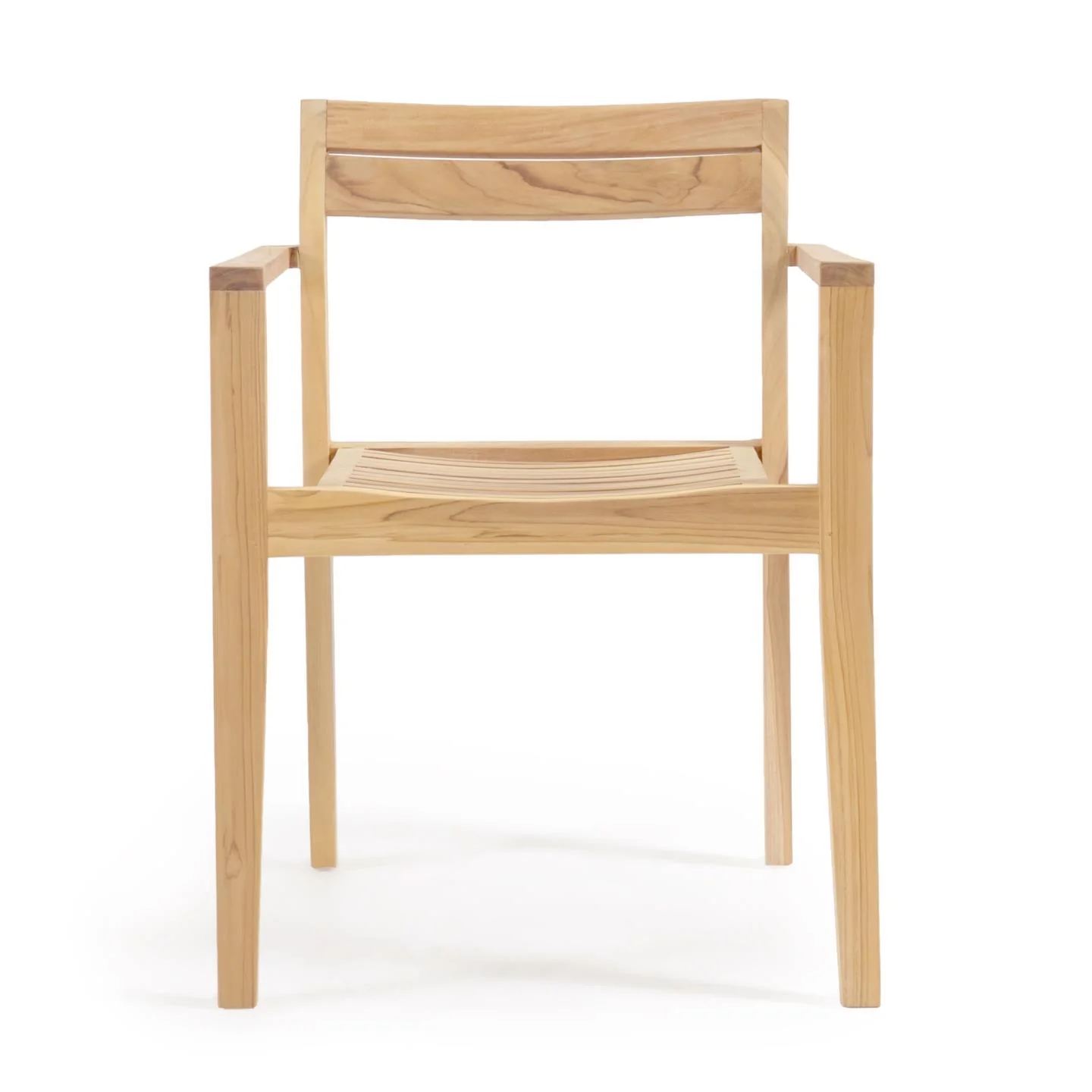 Victoire stapelbarer Gartenstuhl aus massivem Teakholz - Image 8