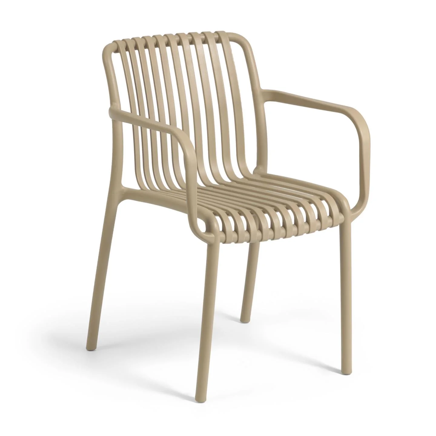 Stapelbarer Outdoor Stuhl Isabellini beige