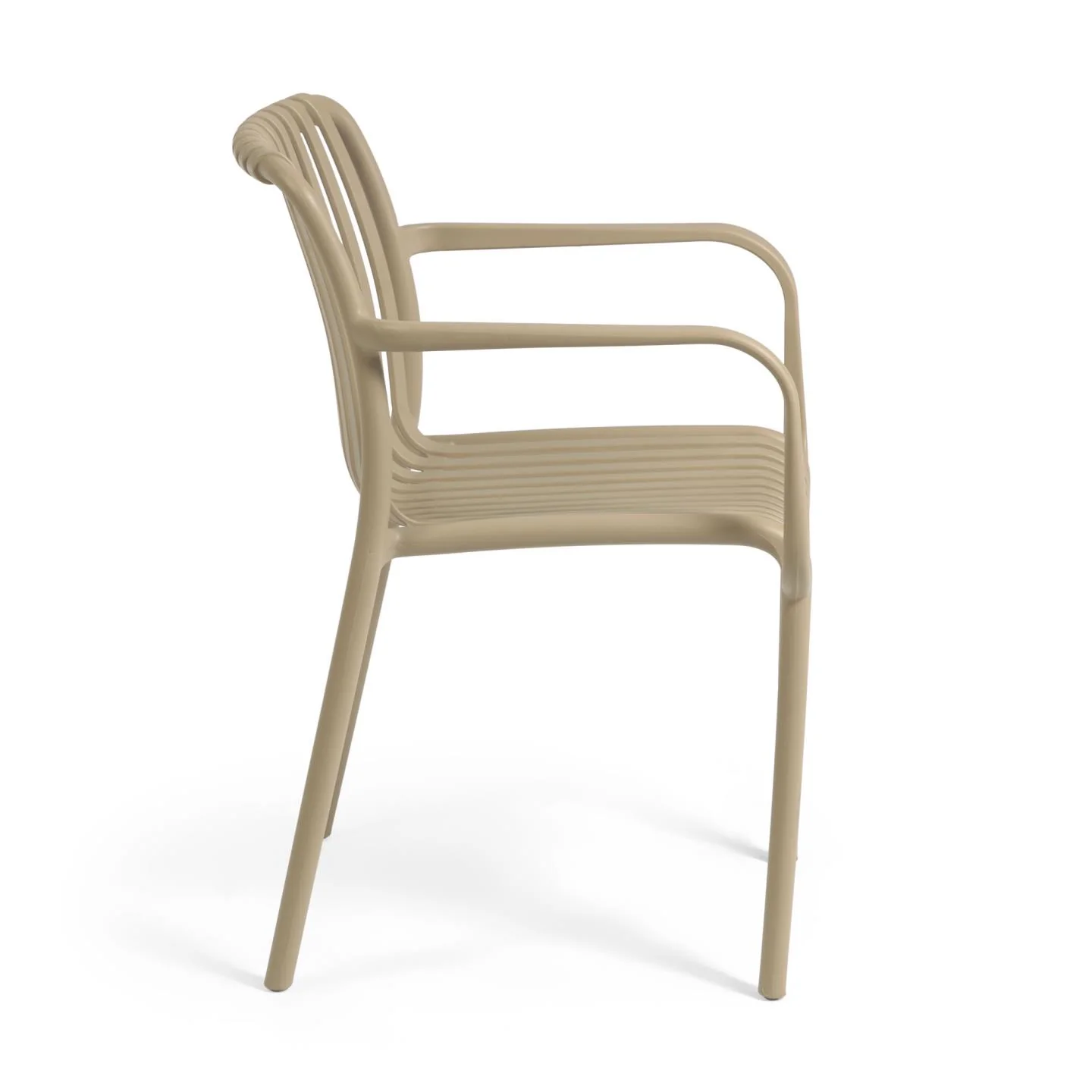 Stapelbarer Outdoor Stuhl Isabellini beige - Image 7