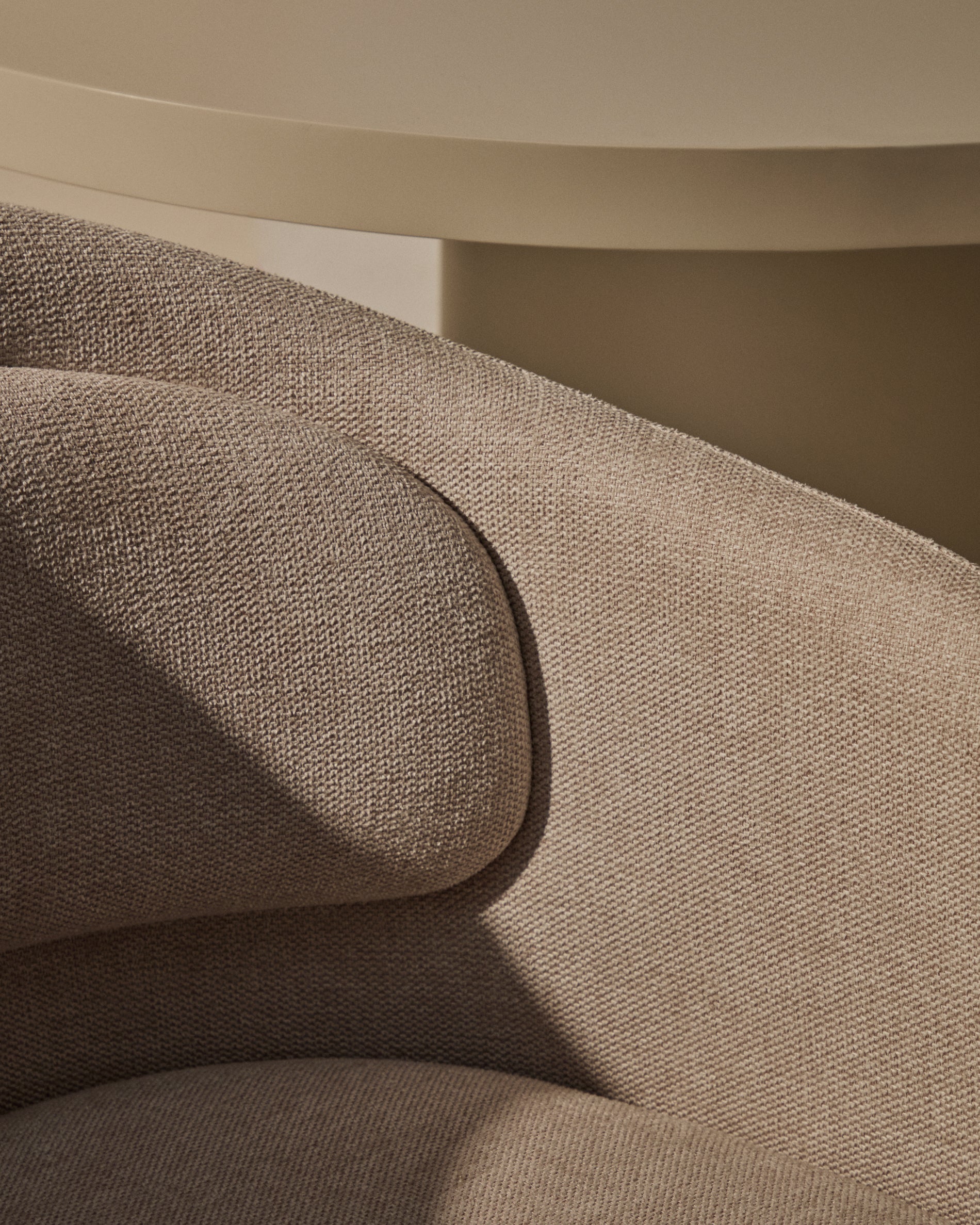 Stuhl Minda beige mit Stahlbeinen in Beige FSC Mix Credit - Image 7