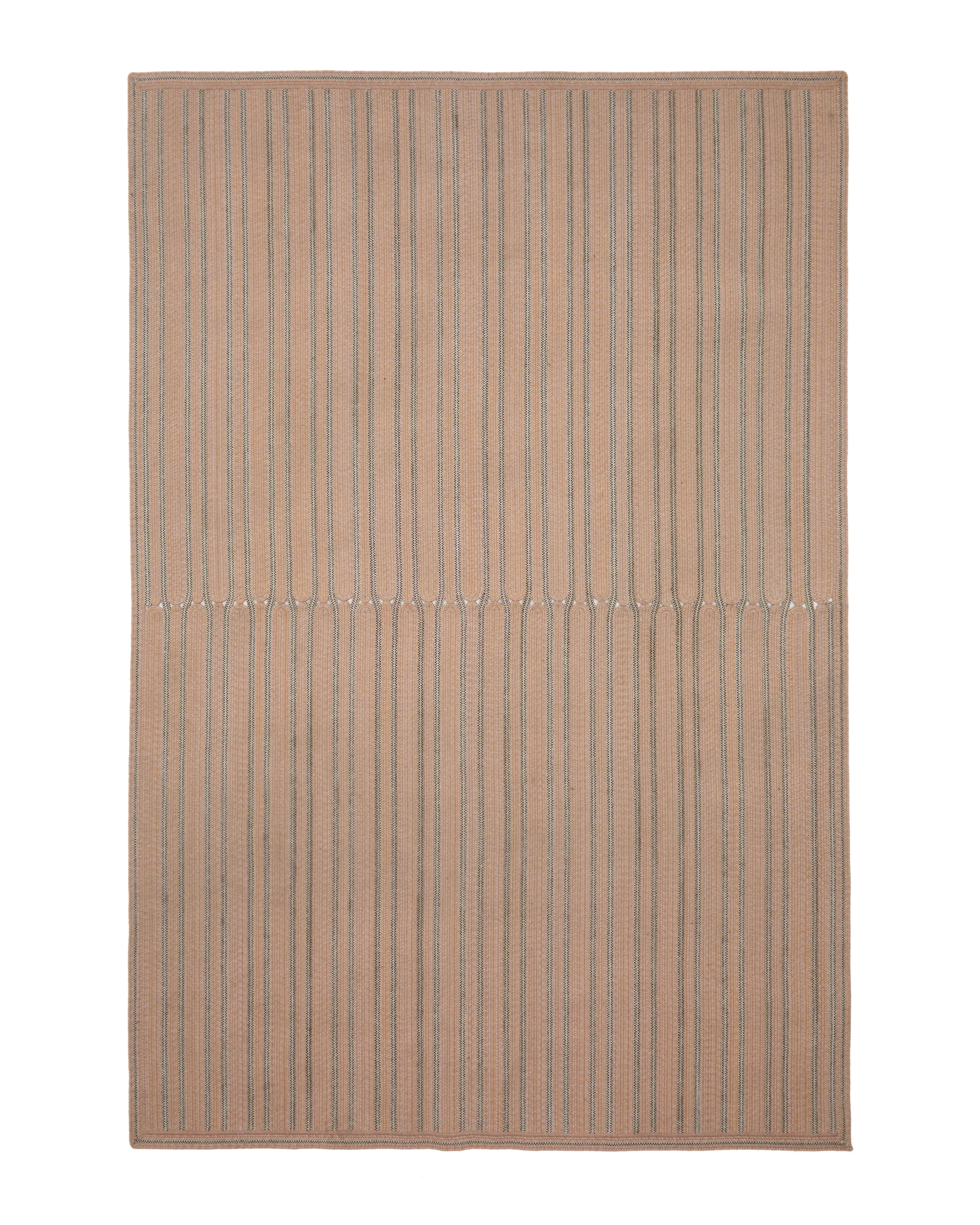 Teppich Olivan 100 % PET hellorange 200 x 300 cm