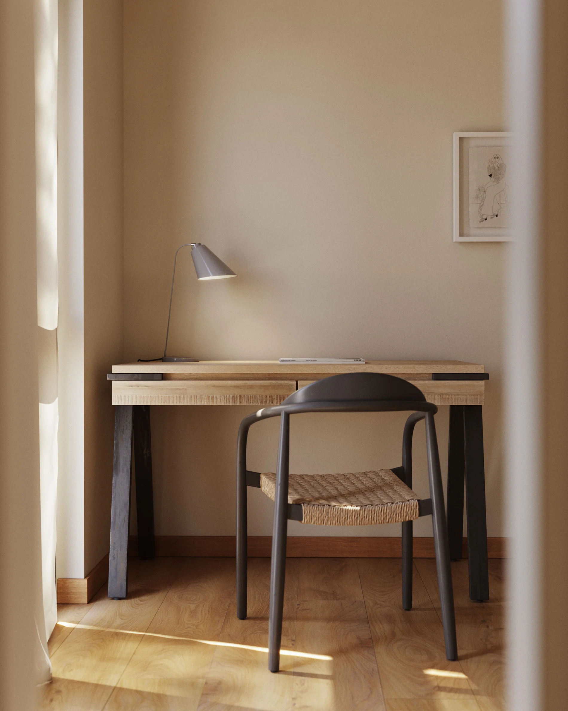 Tipir Tischlampe, grau - Image 2