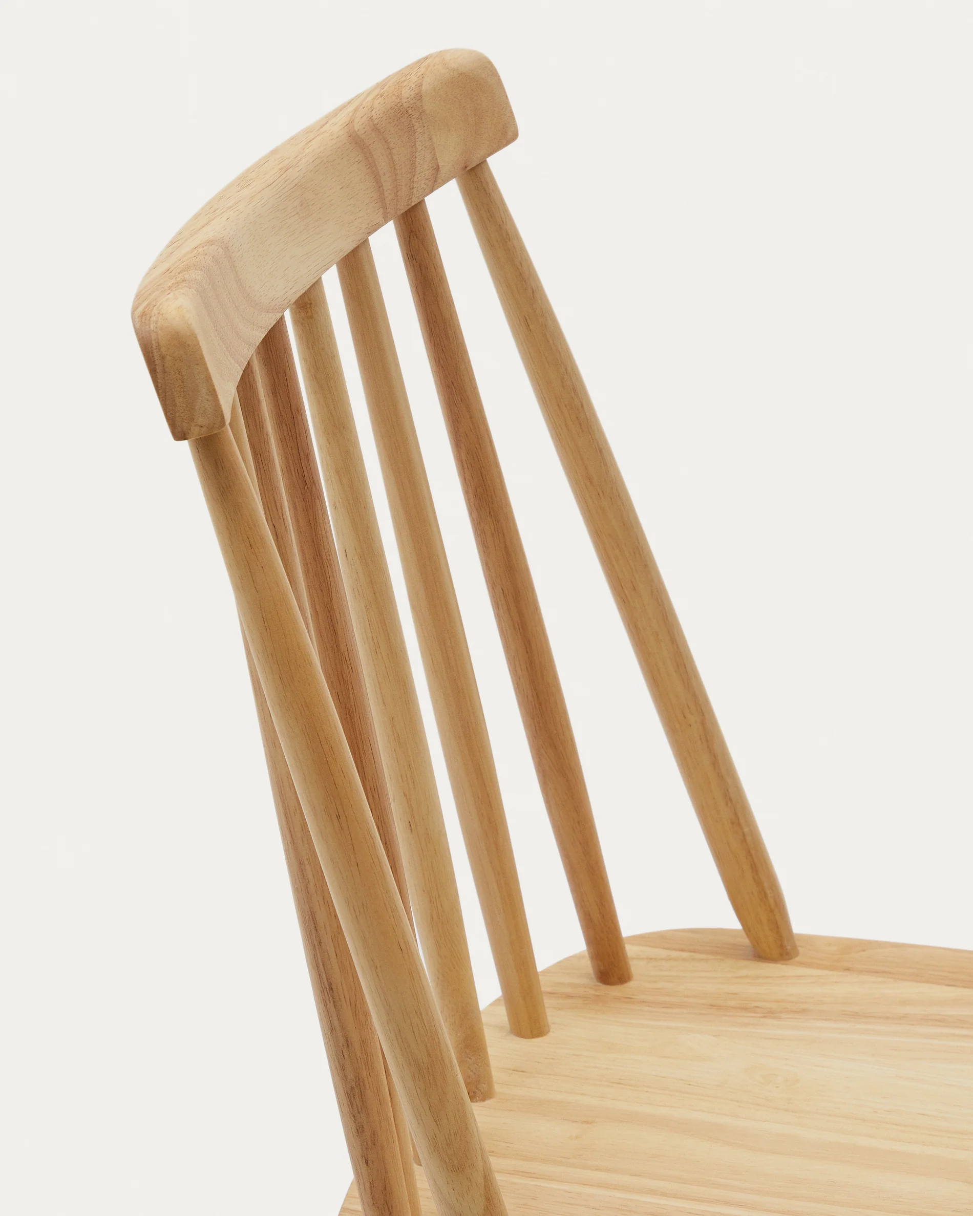 Tressia Stuhl DM und massives Kautschukholz lackiert natur - Image 10
