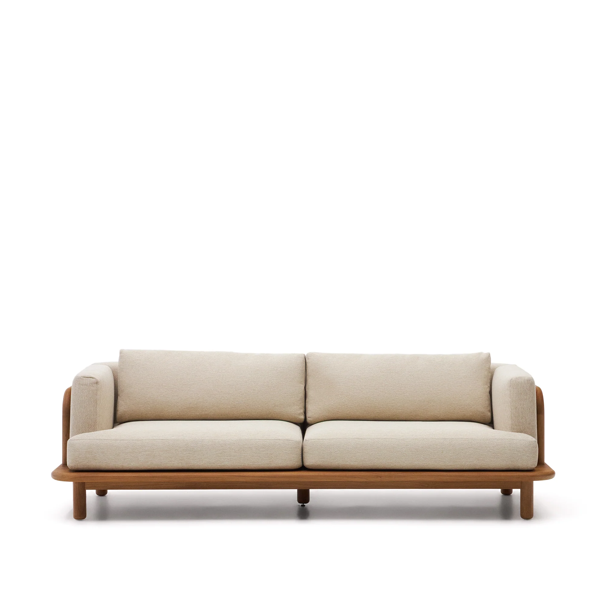 Turqueta 3-Sitzer-Sofa aus massivem Teakholz FSC 100% 230 cm