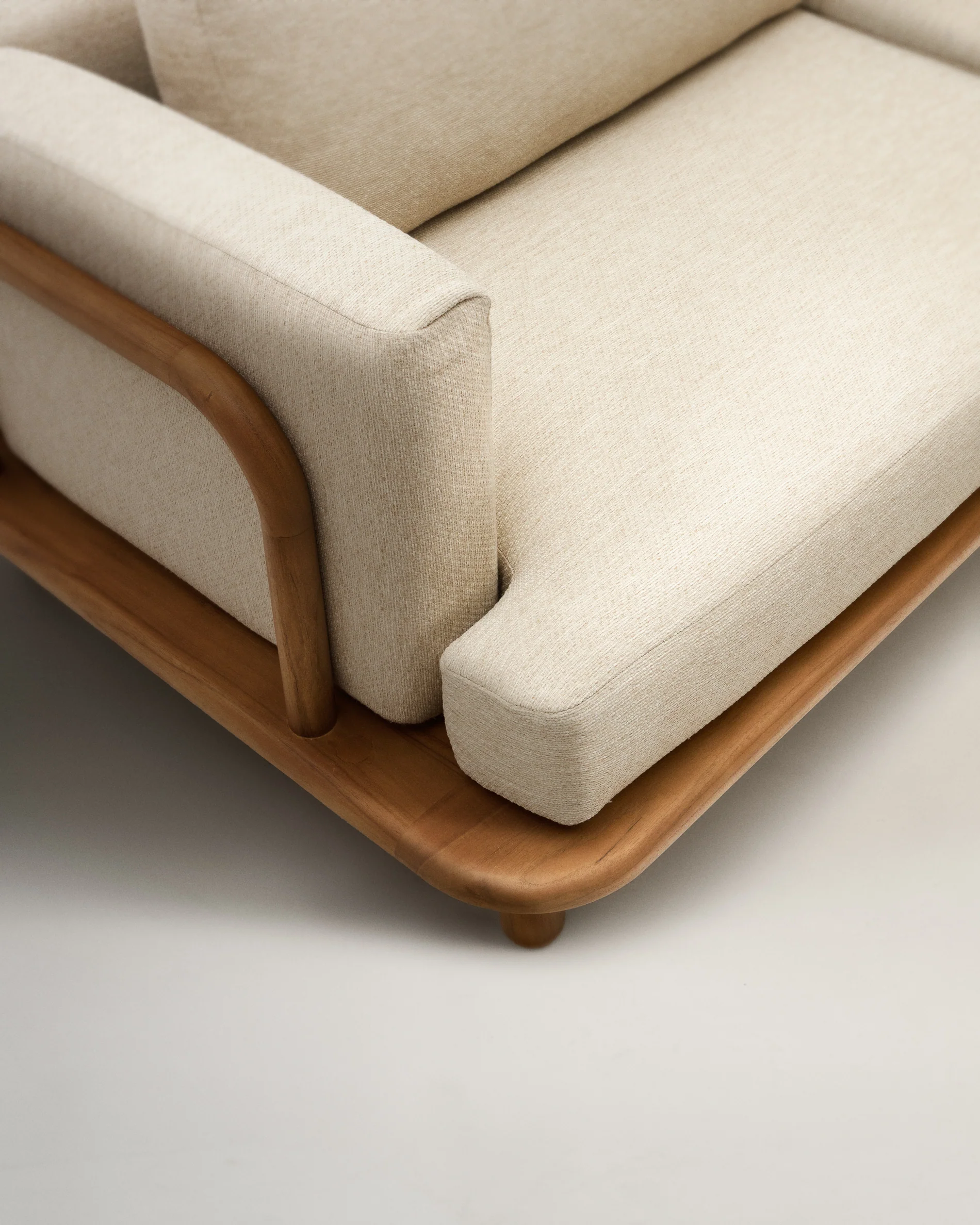 Turqueta 3-Sitzer-Sofa aus massivem Teakholz FSC 100% 230 cm - Image 10