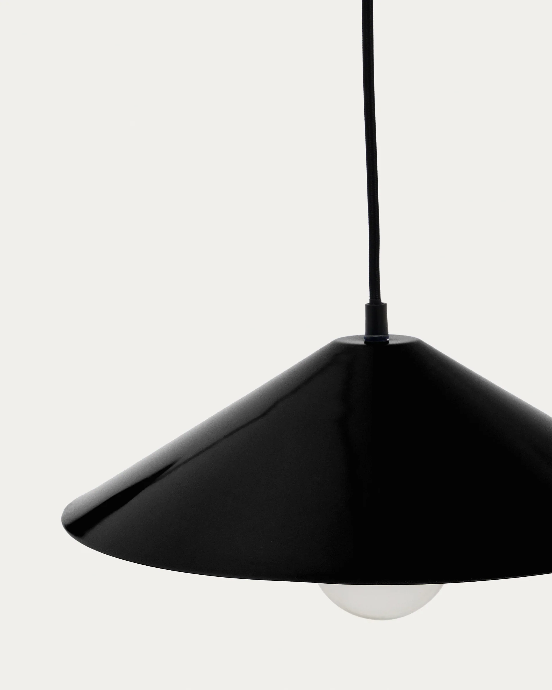 Wandleuchte Kally aus Metall mit schwarz lackiertem Finish - Image 6