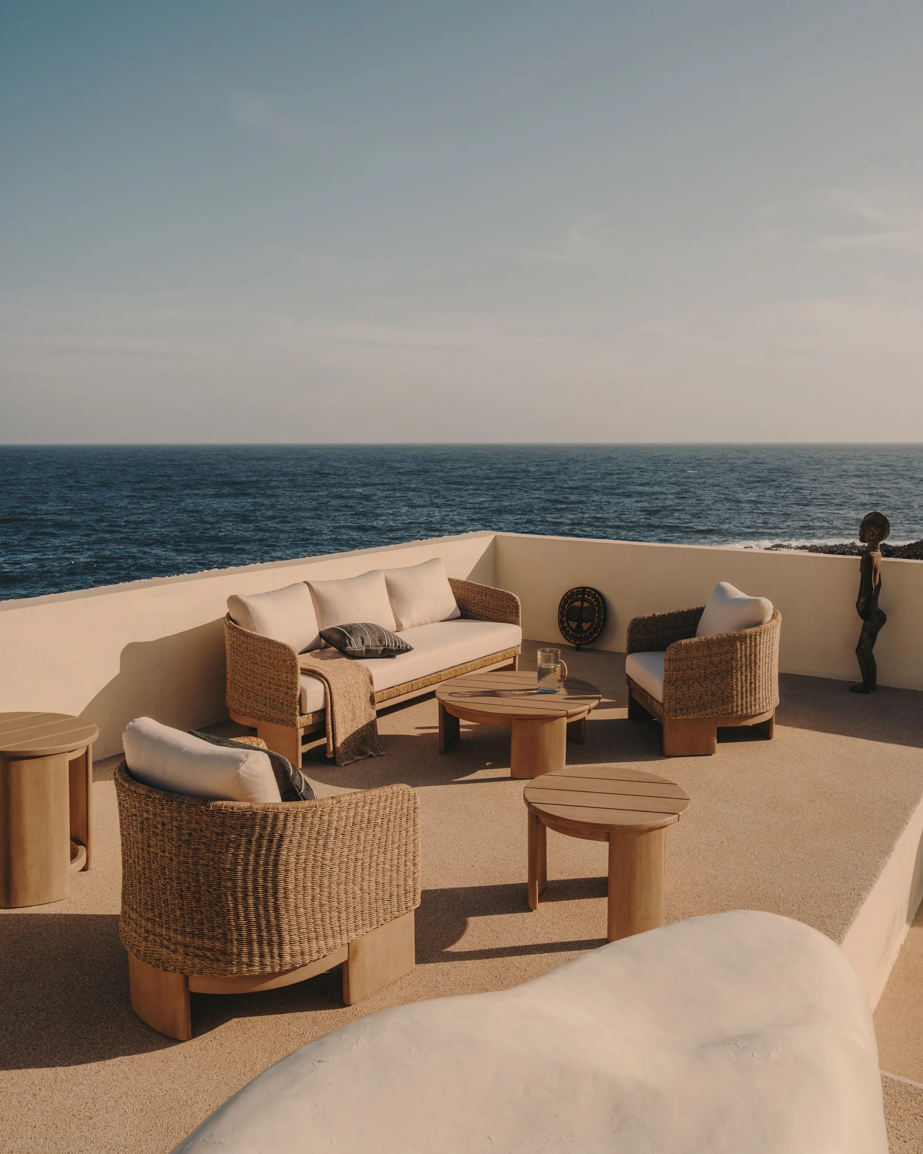 Xoriguer 3-Sitzer-Sofa aus synthetischem Rattan und massivem Eukalyptusholz 100 % FSC 223 - Image 3