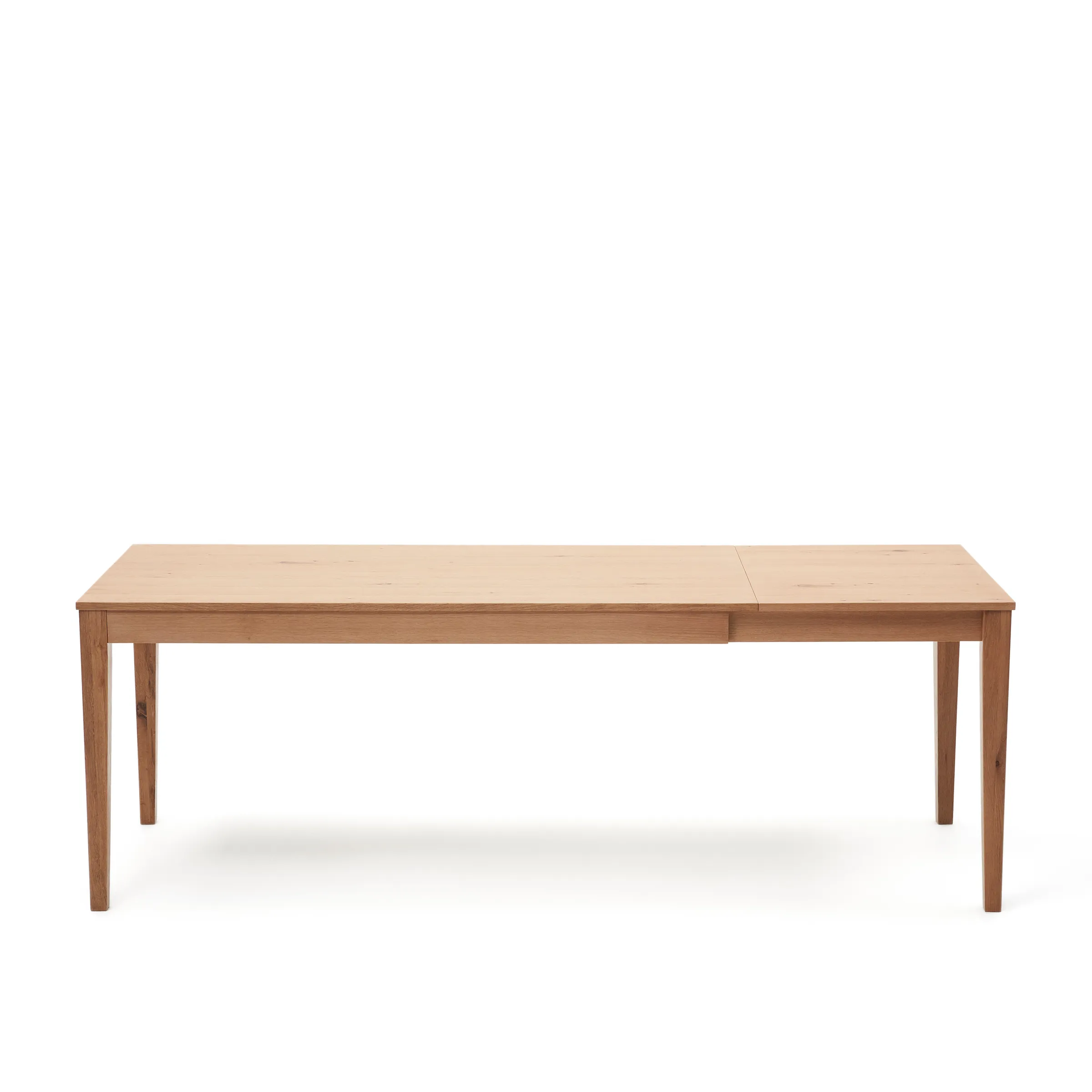Yain Ausziehtisch aus Eichenfurnier und massiver Eiche 160 (220) x 80 cm - Image 5