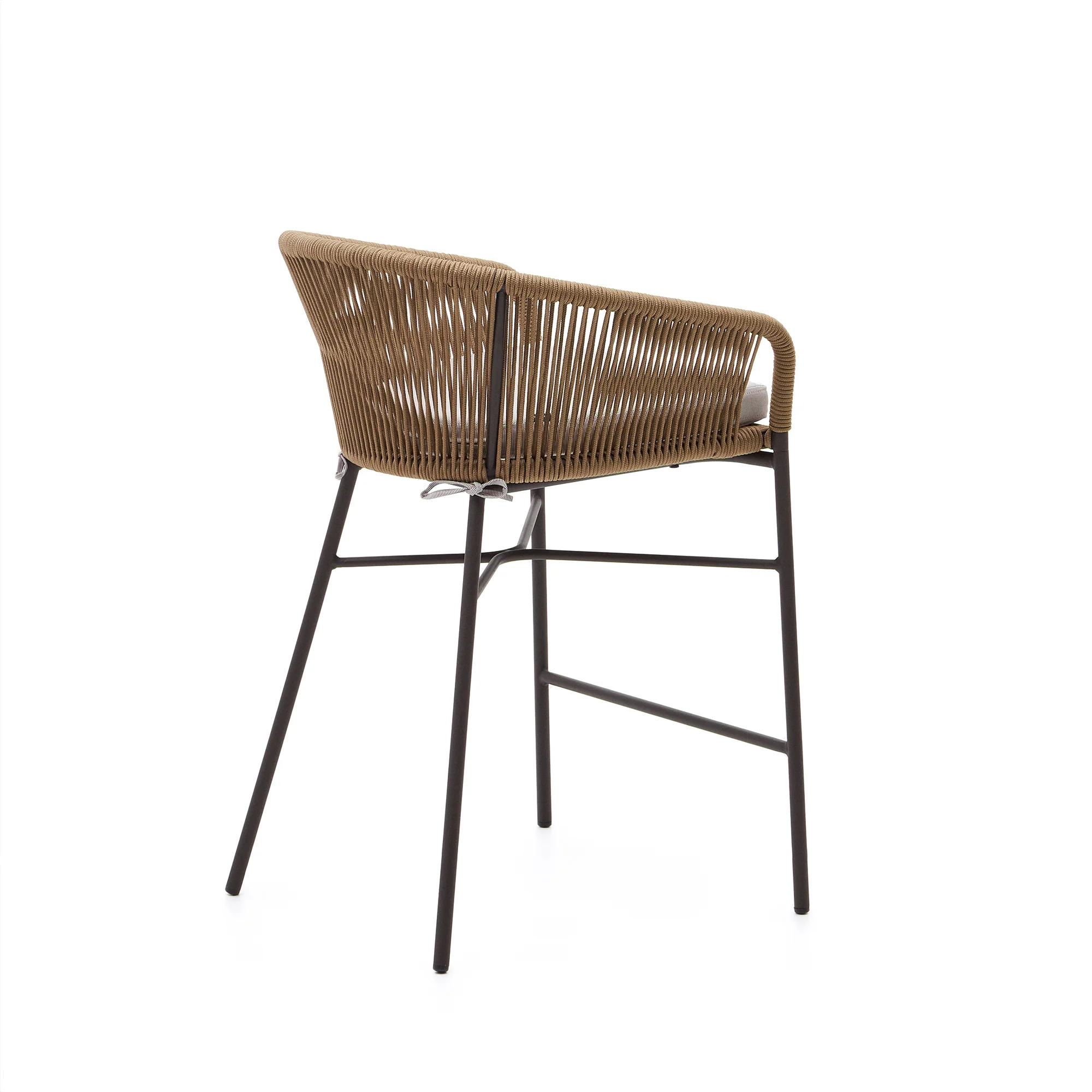 Yanet Hocker aus beigem Seil Höhe 65 cm - Image 7