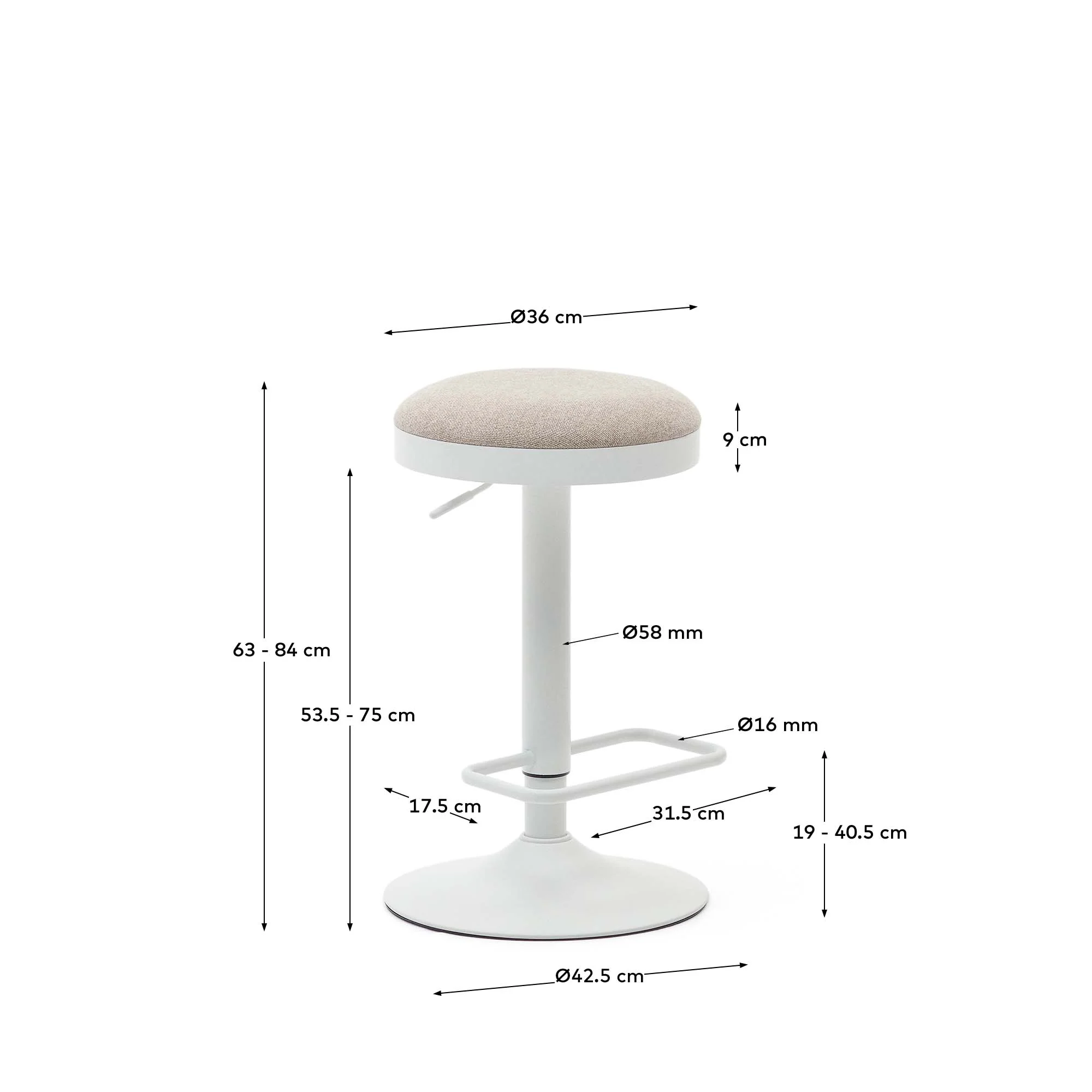 Zaib Hocker Beige - Image 3