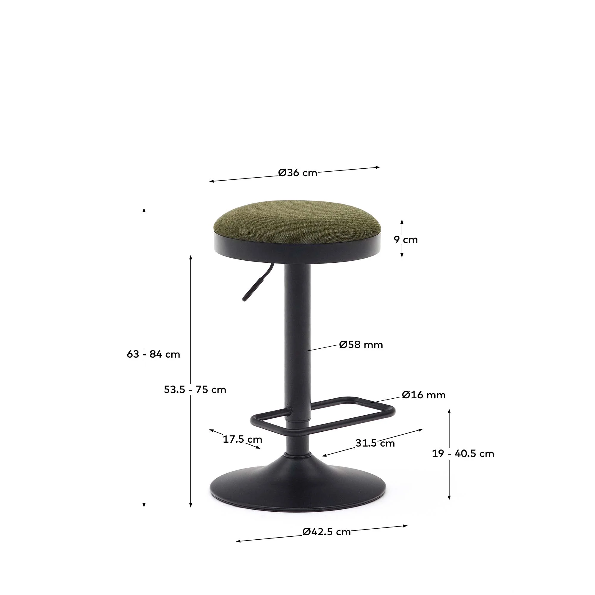 Zaib Hocker Grün - Image 3