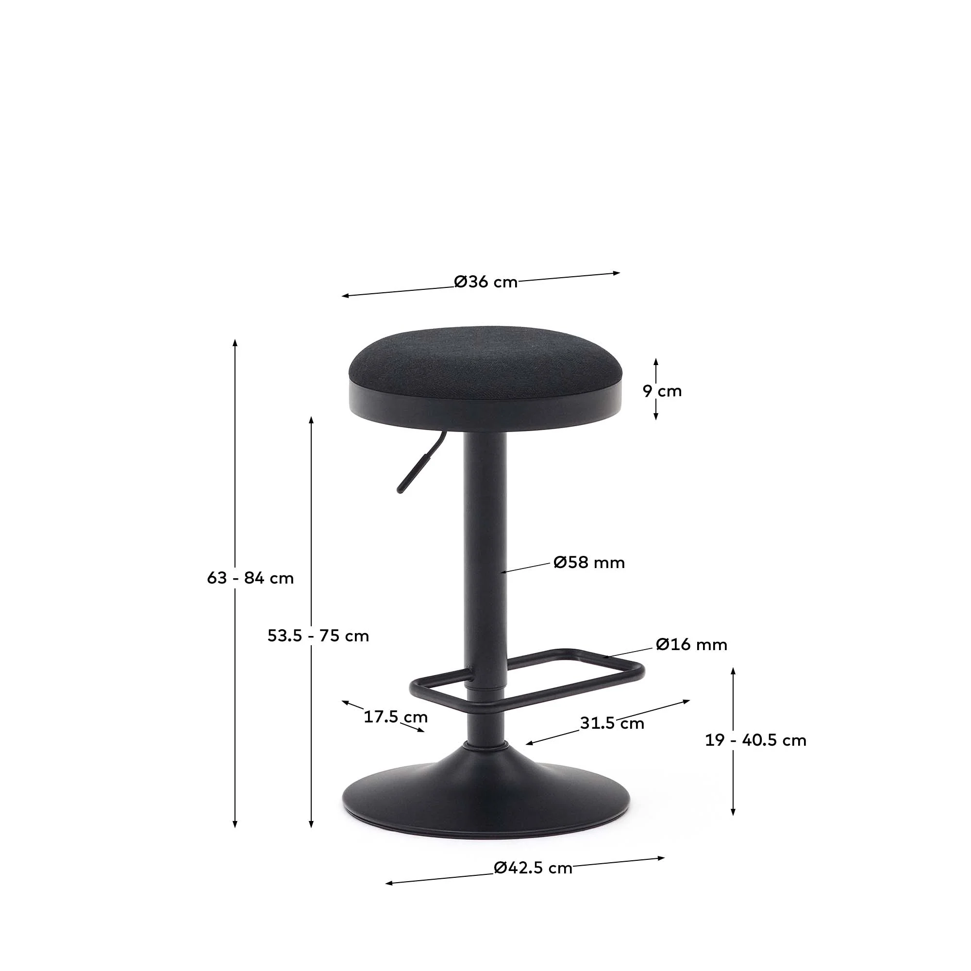 Zaib Hocker Schwarz - Image 3