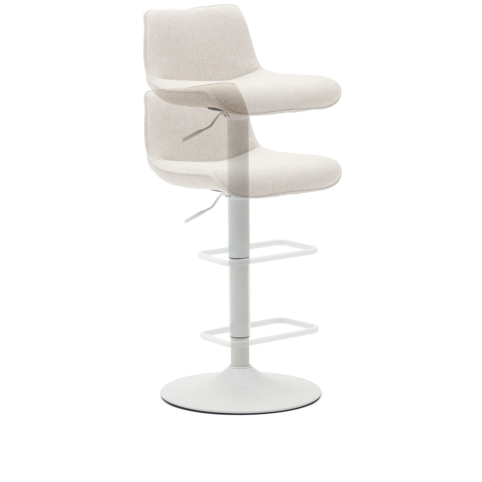 Zenda Hocker Beige - Image 6