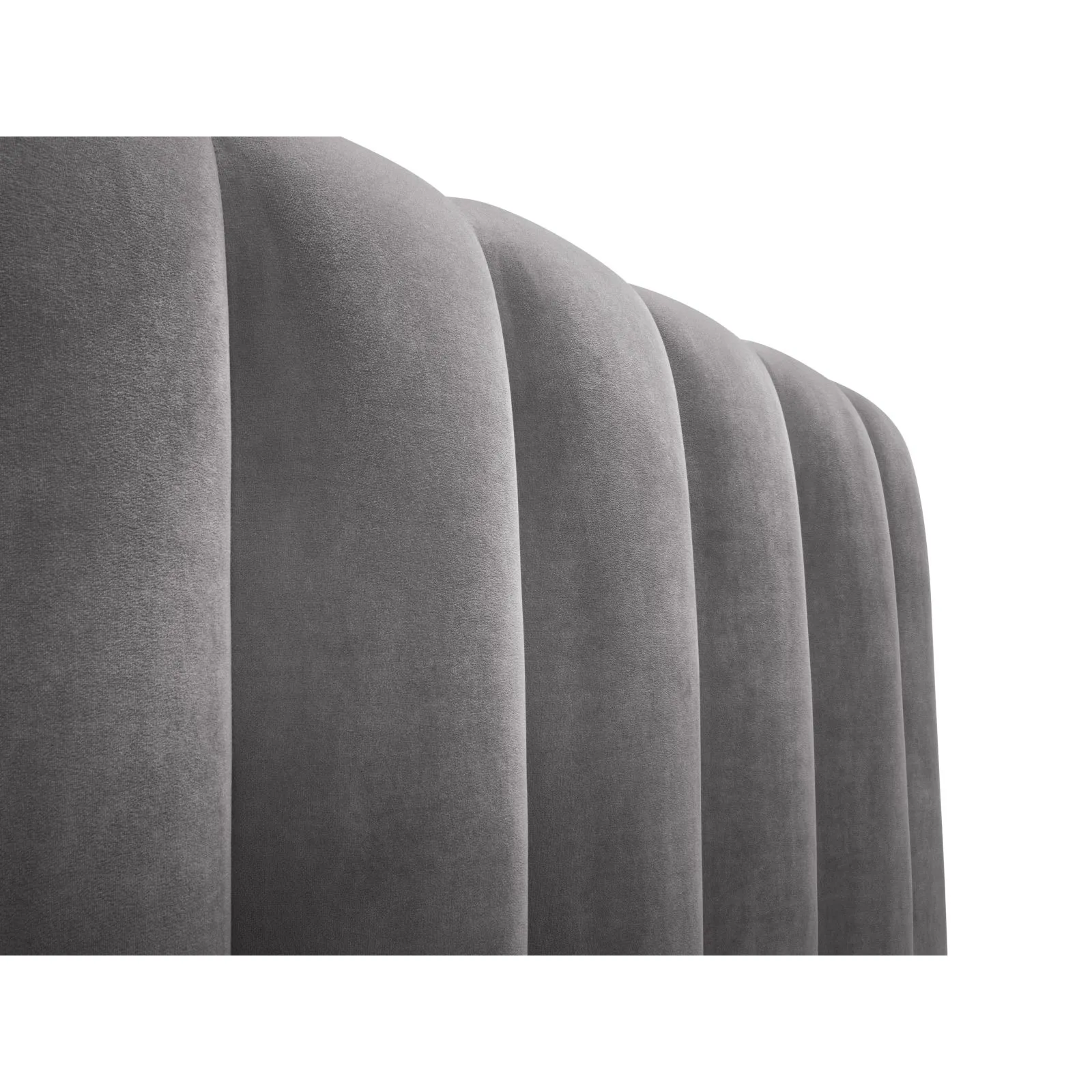 Kelp Bett mit Stauraum und Kopfteil in Samt oder Strukturstoff, 160x200 cm - Image 73