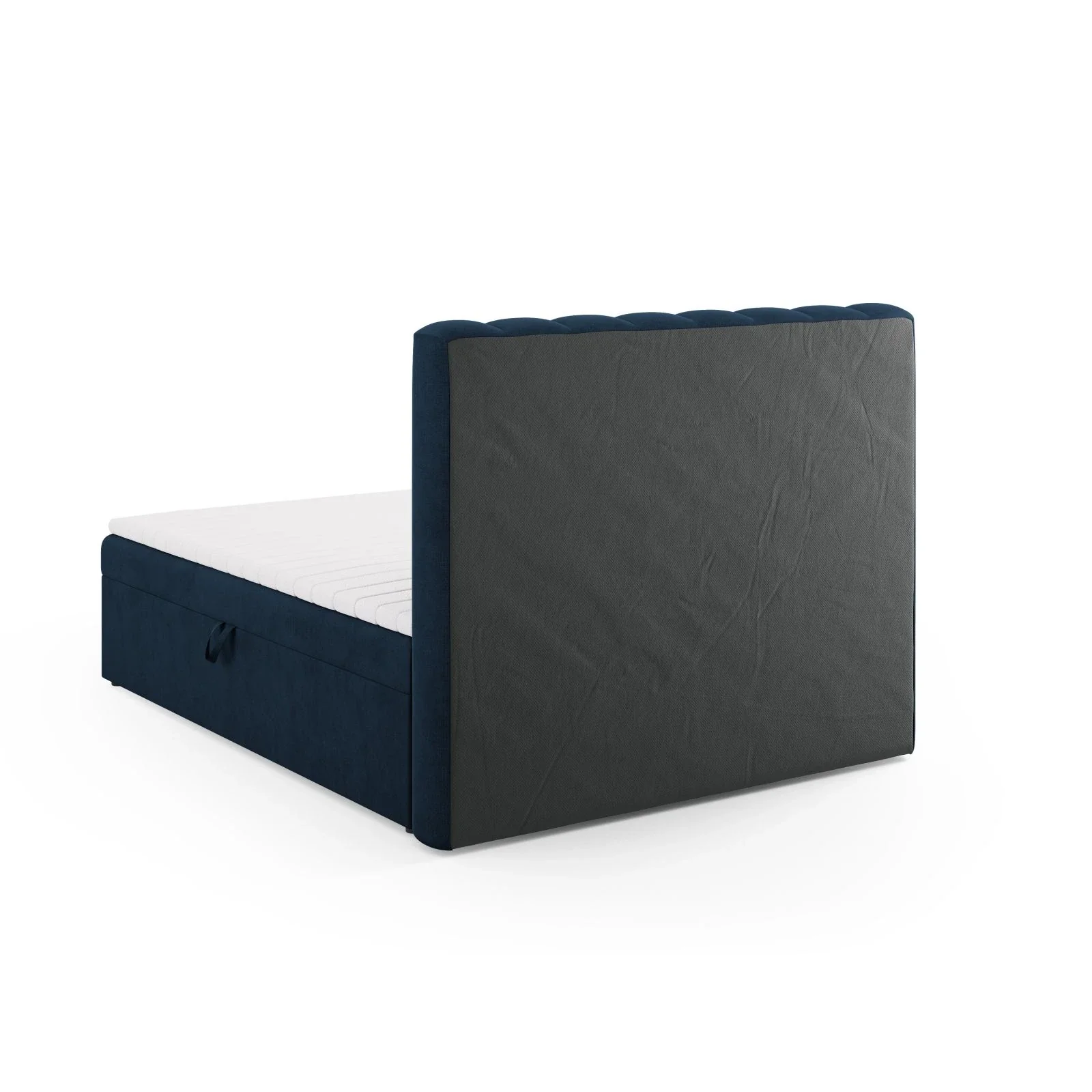 Kelp Boxspringbett mit Stauraum und Kopfteil in Samt oder Strukturstoff, 160x200 cm - Image 17
