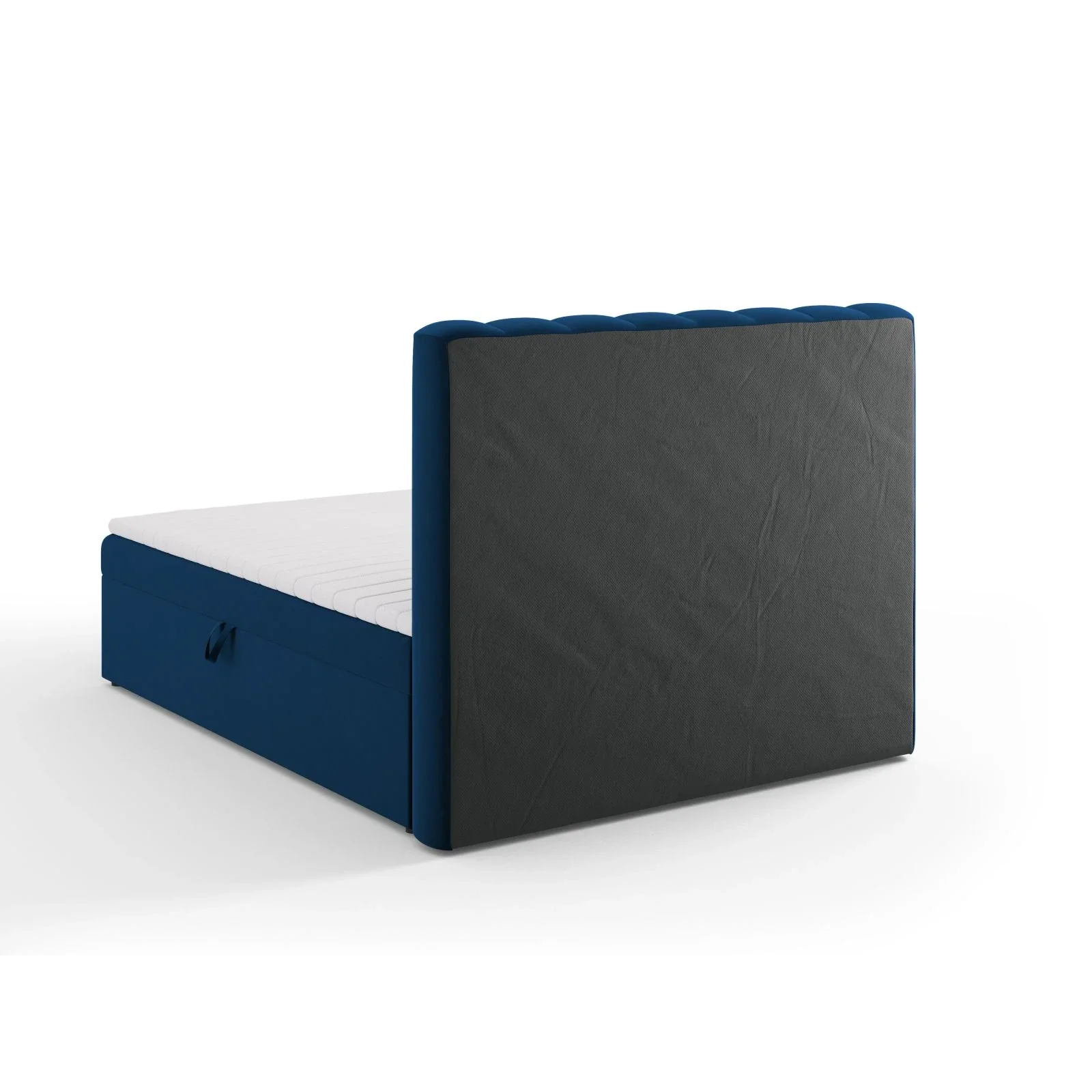 Kelp Boxspringbett mit Stauraum und Kopfteil in Samt oder Strukturstoff, 160x200 cm - Image 47
