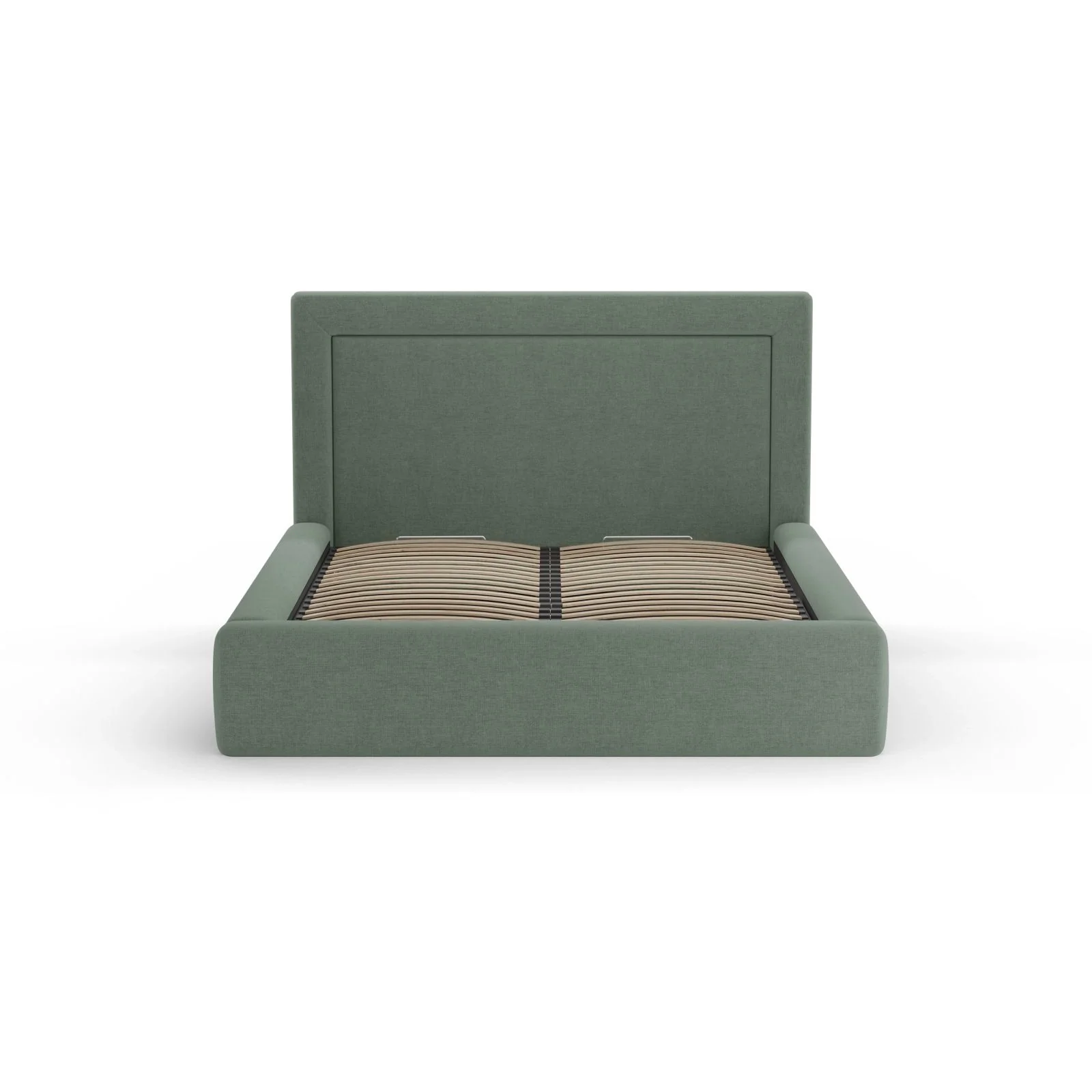 Kemer Bett mit Kopfteil und Stauraum aus Boucle oder Strukturstoff, 140x200 cm - Image 17