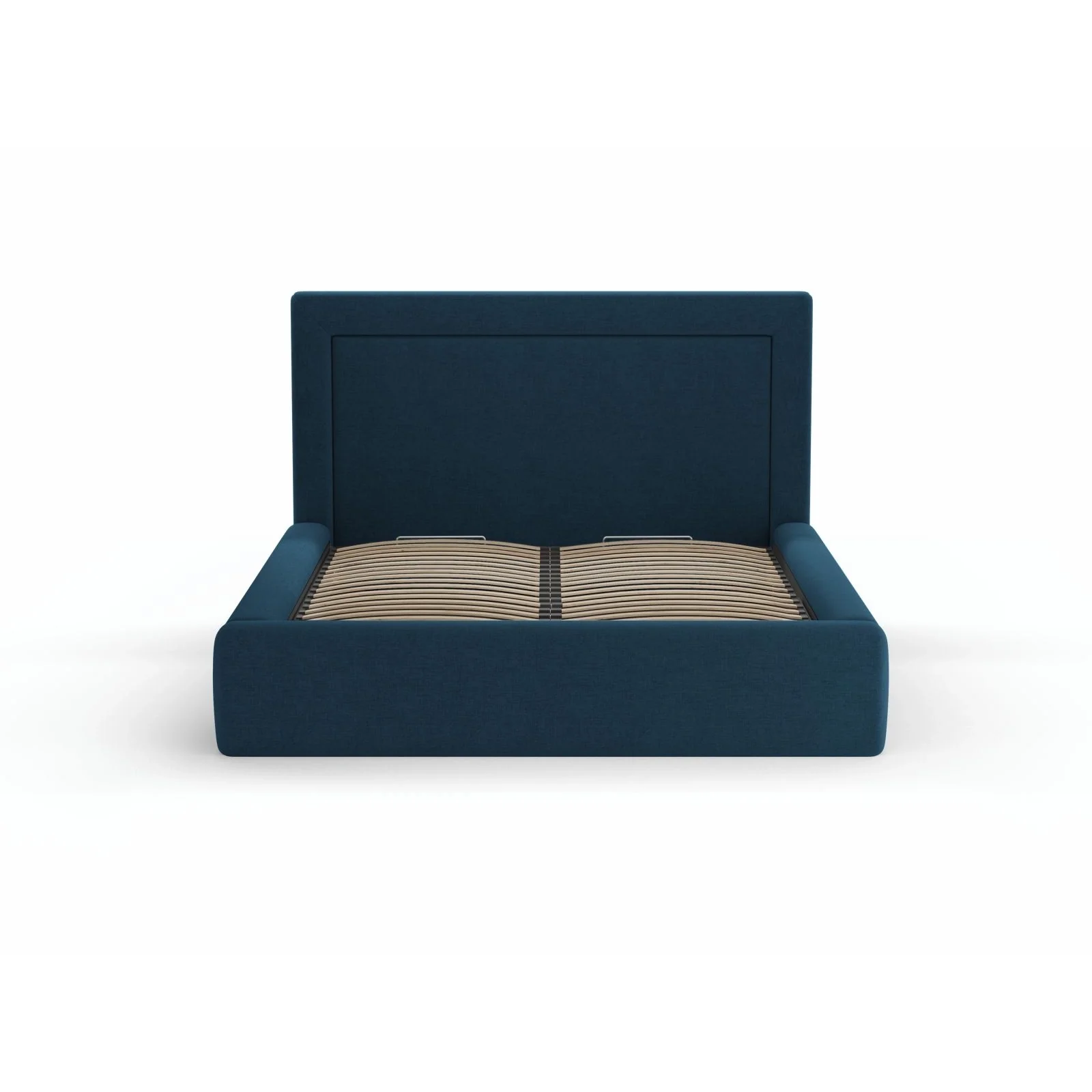 Kemer Bett mit Kopfteil und Stauraum aus Boucle oder Strukturstoff, 140x200 cm - Image 31