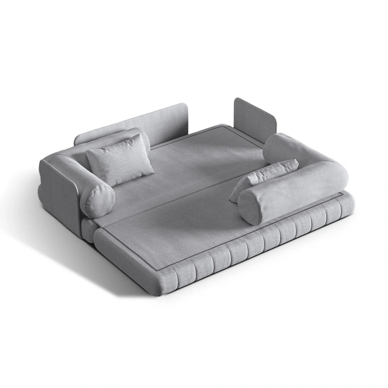 Kemi 3-Sitzer Sofa aus Samt, Boucle oder Chenille, 206x95x70 cm - Image 19