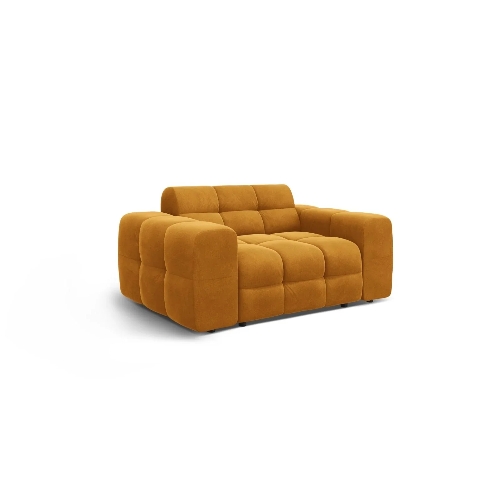 Kendal 2-Sitzer Sofa mit Bezug aus Samt oder Strukturstoff, 156x103 cm - Image 18